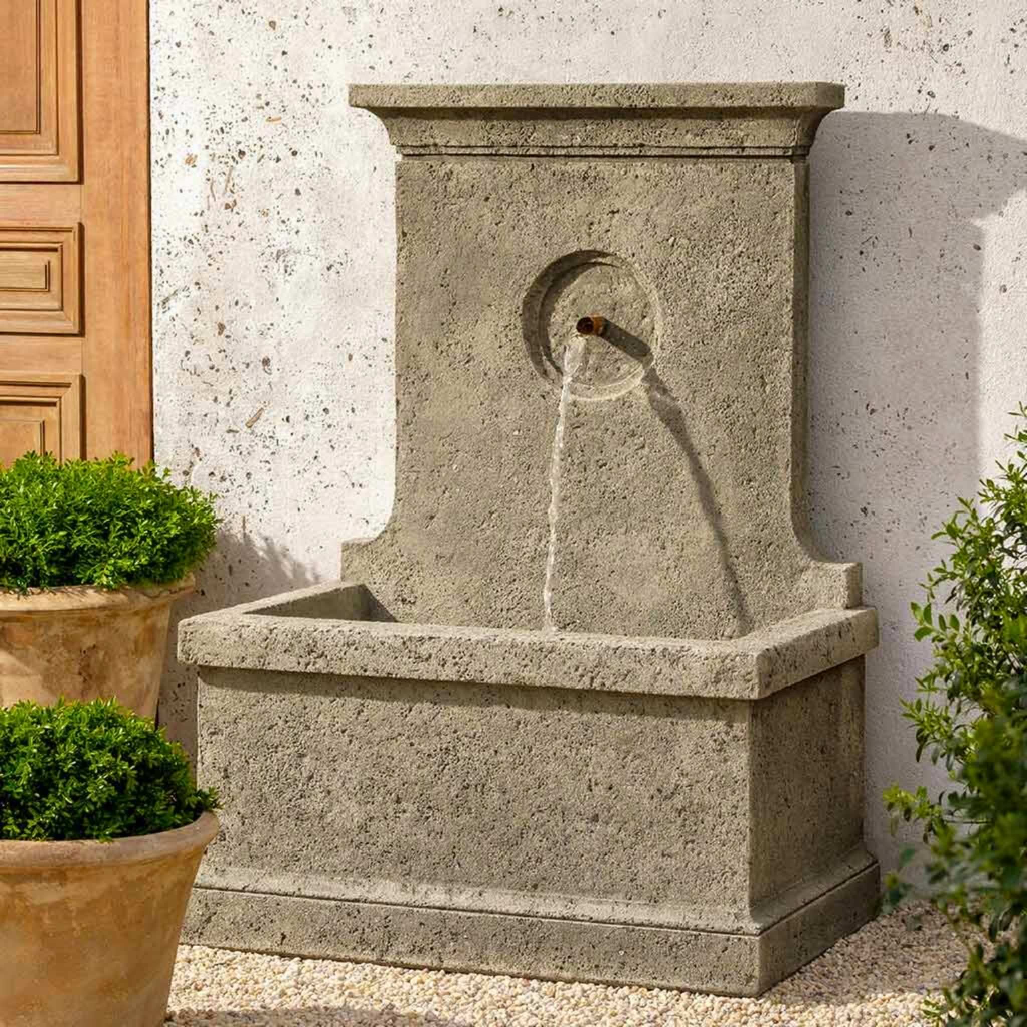 Arles Concrete Wall Fountain - Campania #FT385