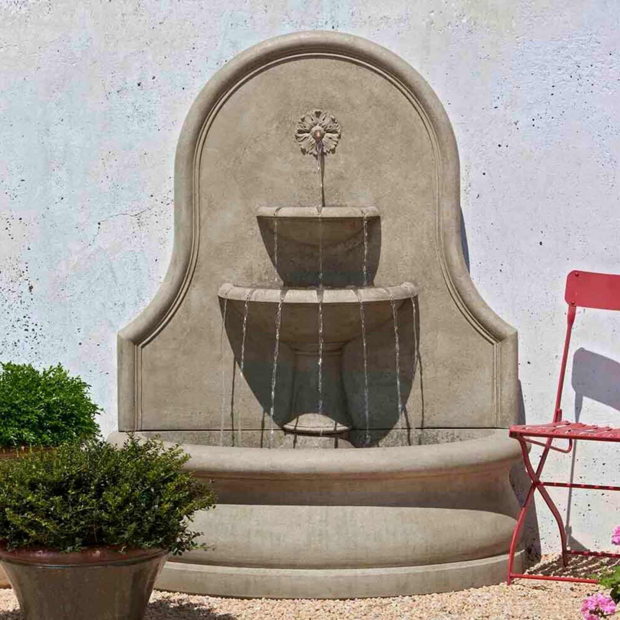 Estancia Concrete Wall Fountain - Campania #FT155