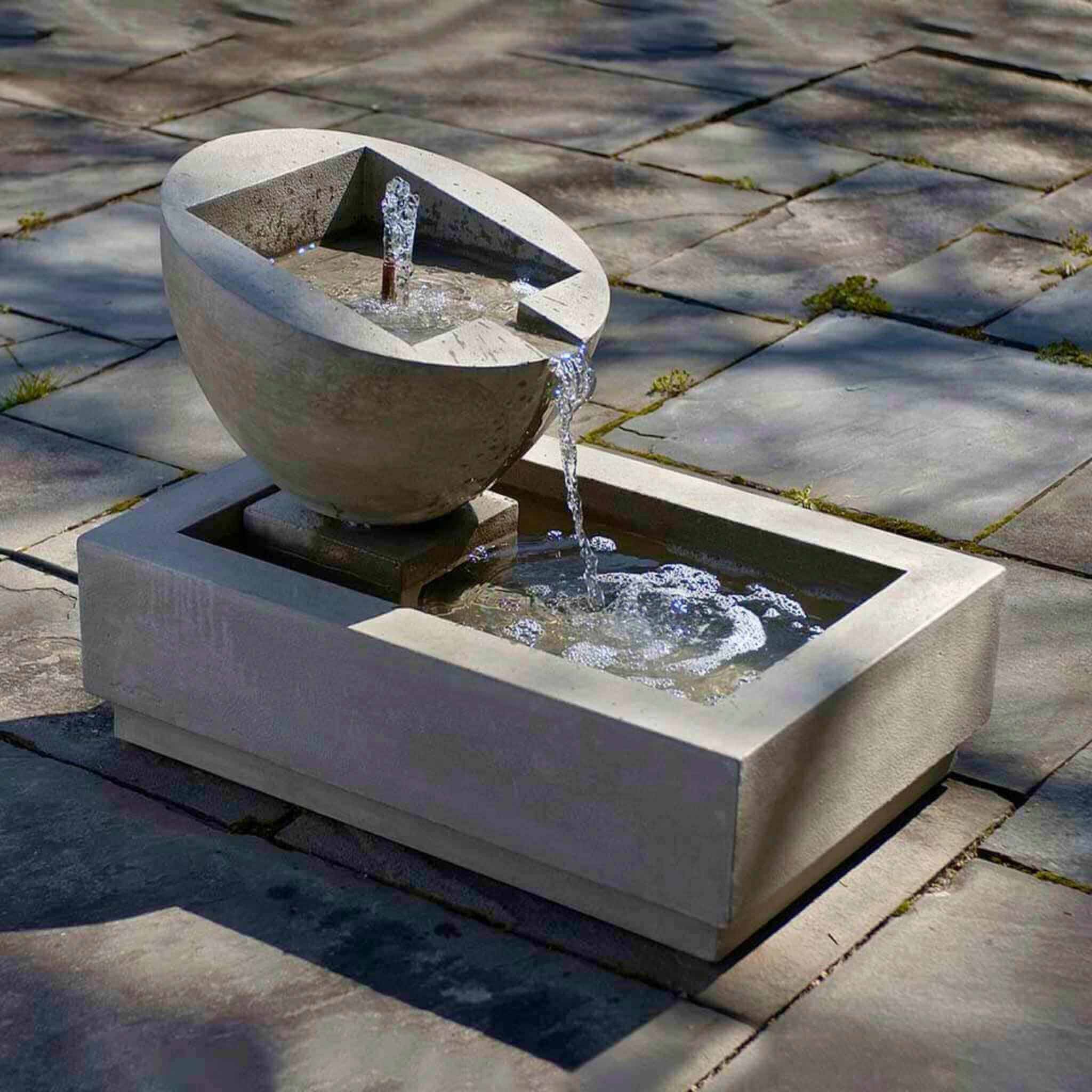  The Genesis II Concrete Fountain - Campania #FT73