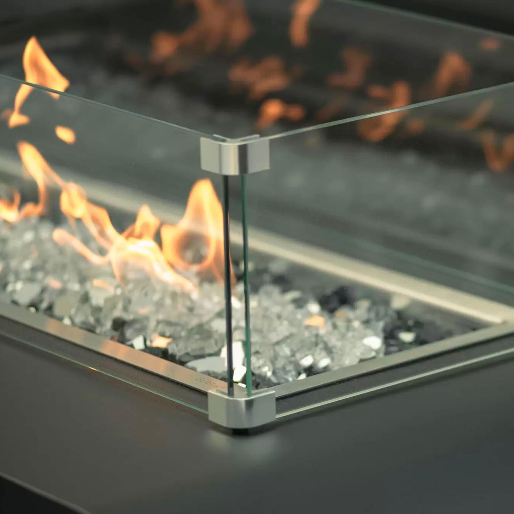 Glass Wind Guards for Fire Pits - The Outdoor Plus