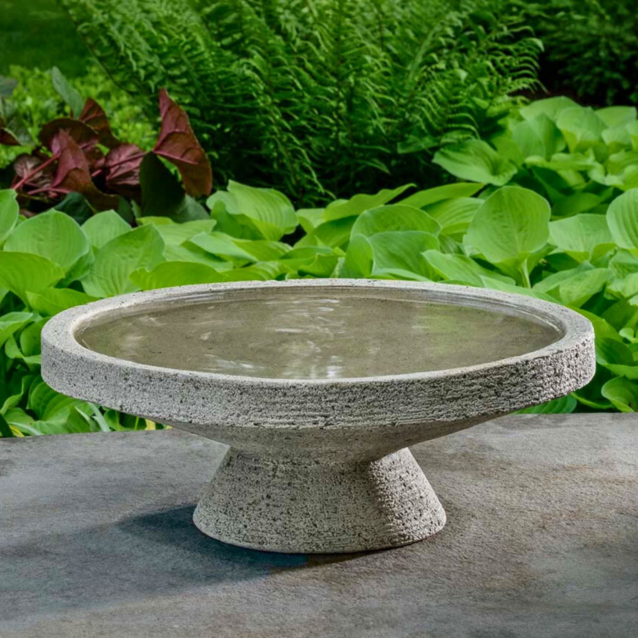 Roxie Concrete Bird Bath - Campania #B205