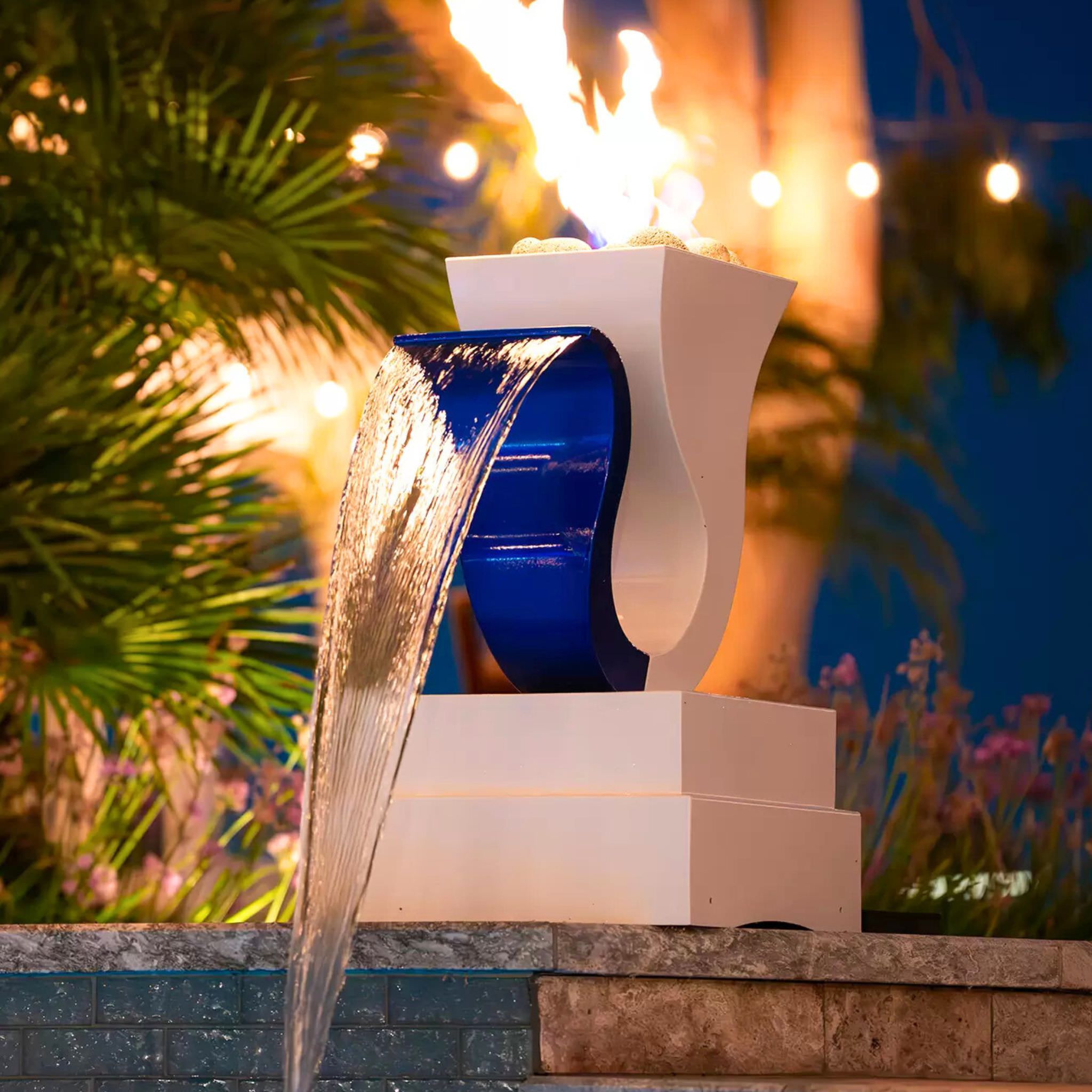 Designer Series #14 Fire & Water Feature - The Outdoor Plus