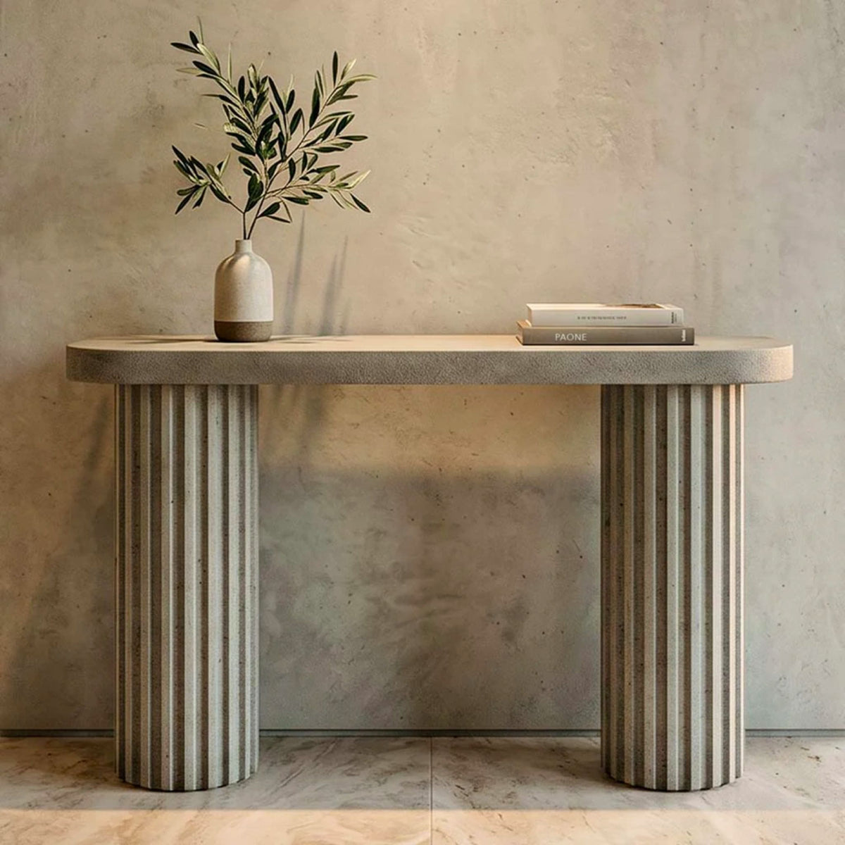 Palis Concrete Garden Table - Campania T115