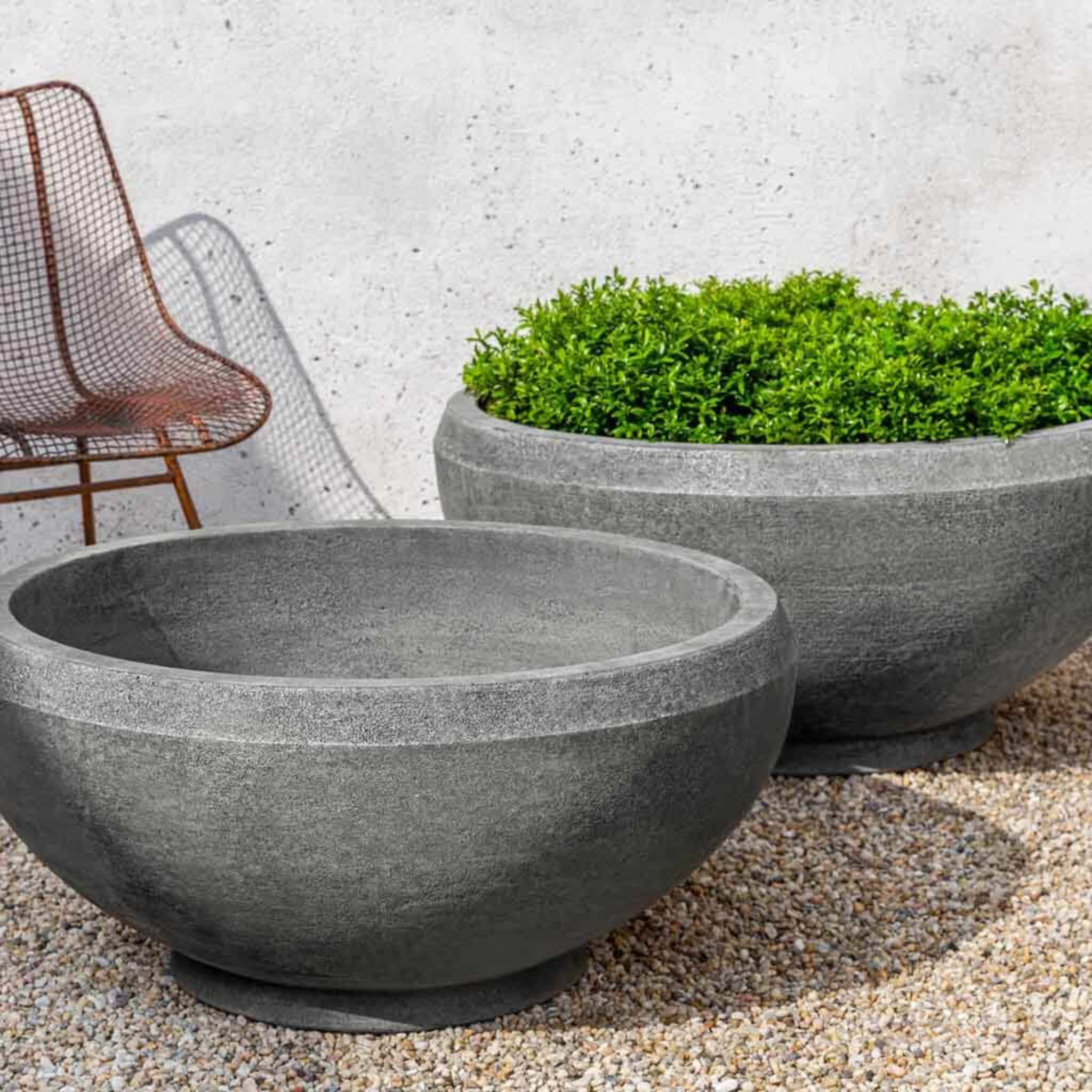 Giulia XXL Concrete Bowl Planter - Campania #P815