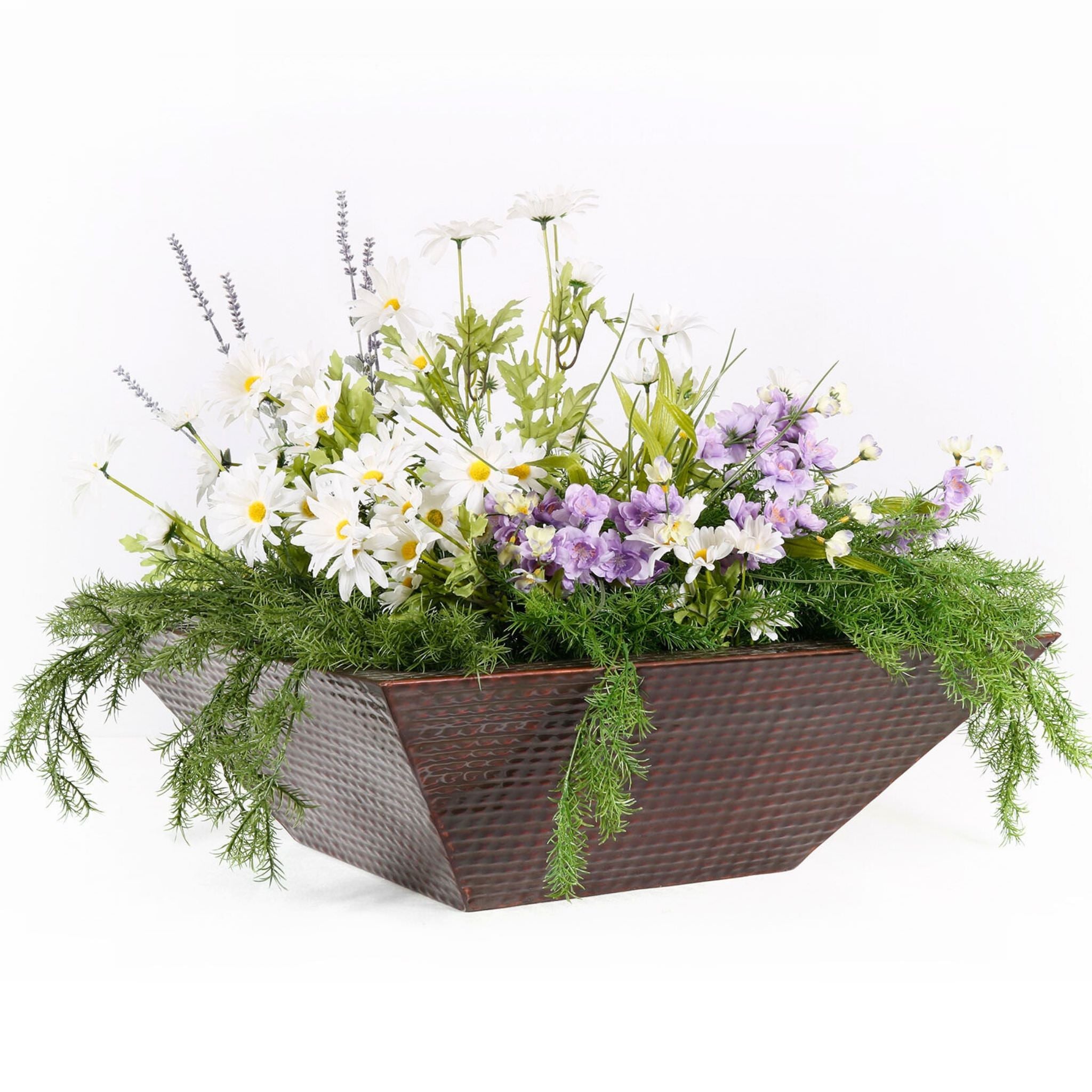 "Maya" Copper Planter Box - The Outdoor Plus