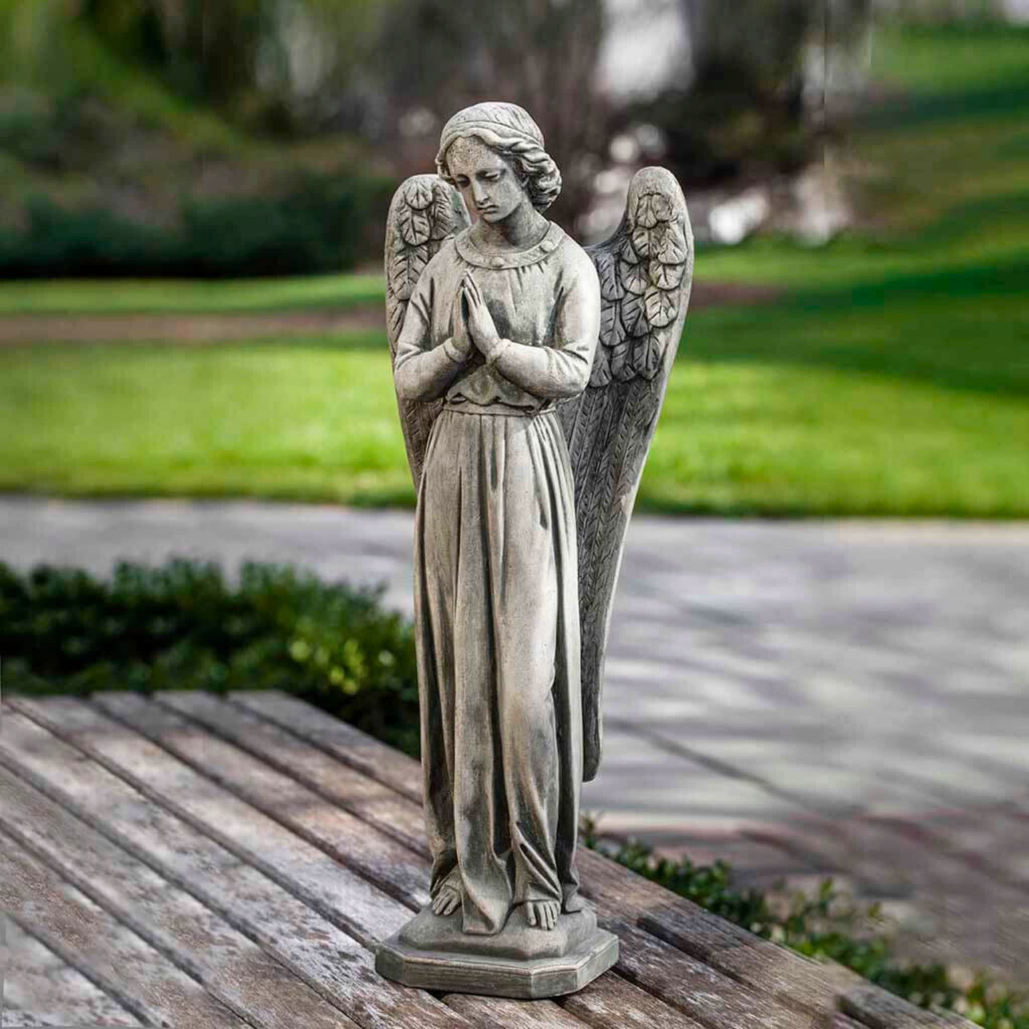 Angel of Hope Concrete Garden Statue - Campania #R118