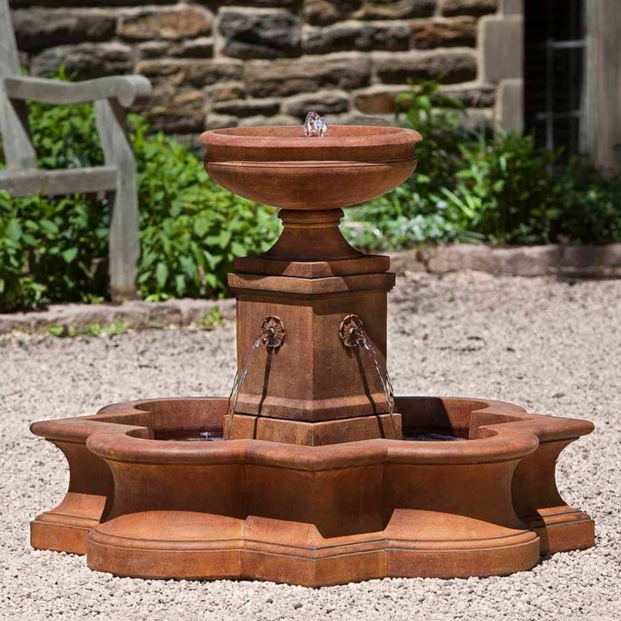 Beauvais Concrete Urn Fountain - Campania #FT167