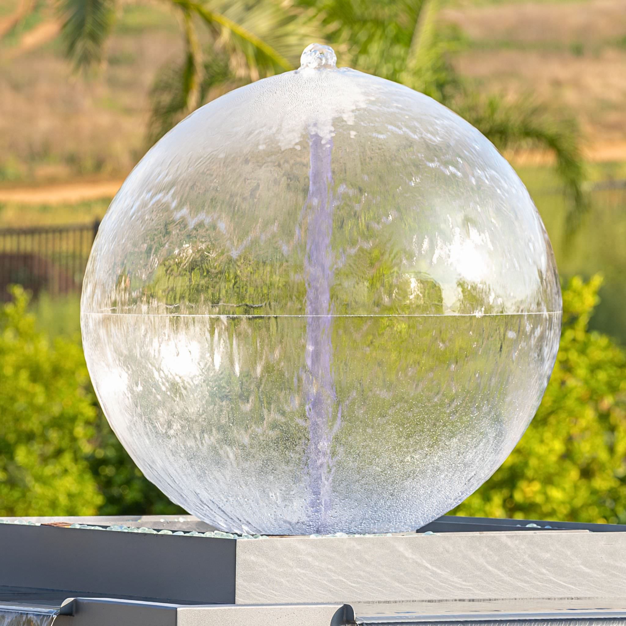 Crystal Sphere (30") Plumbed - The Outdoor Plus