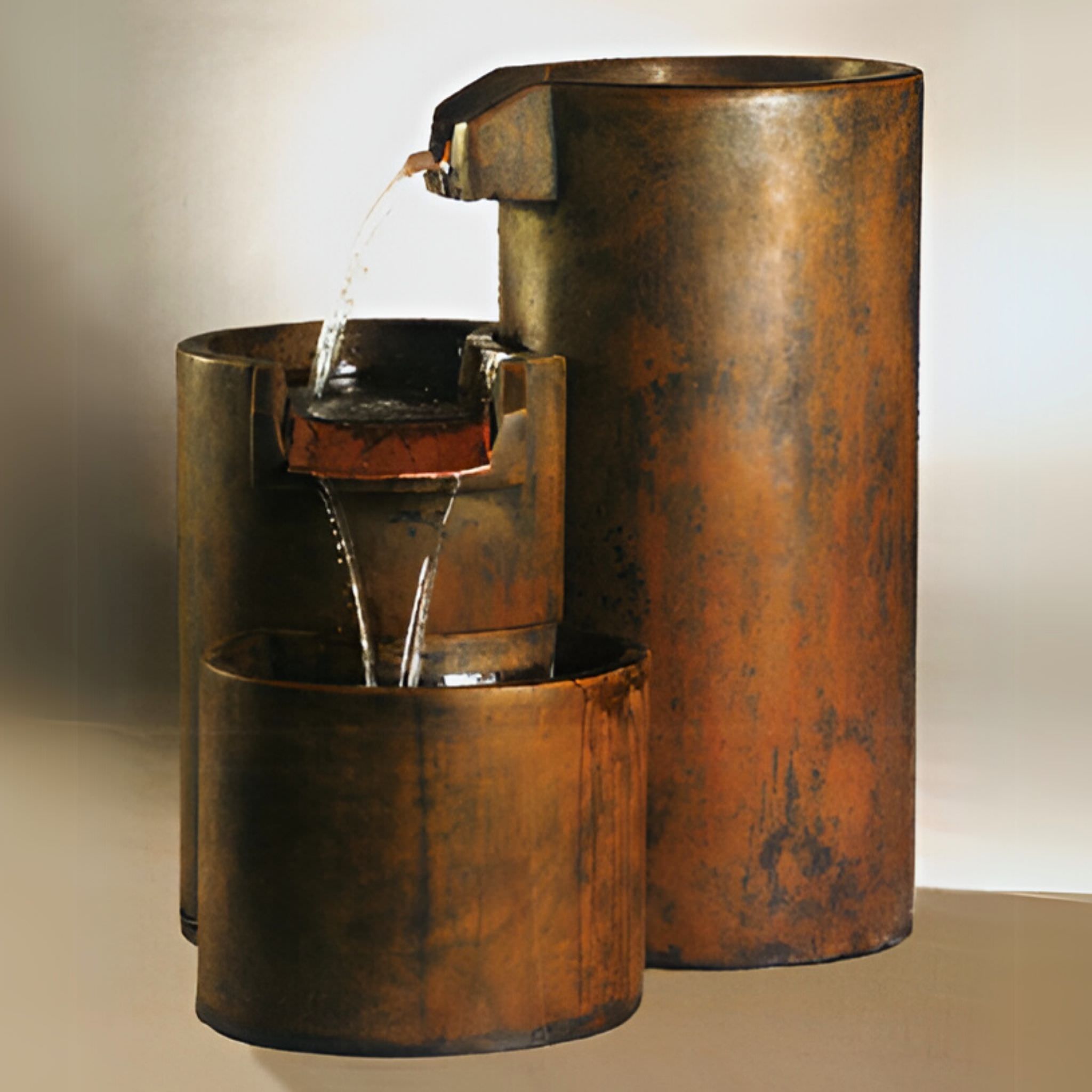 Fiore Stone Cascade Concrete Fountain AV117