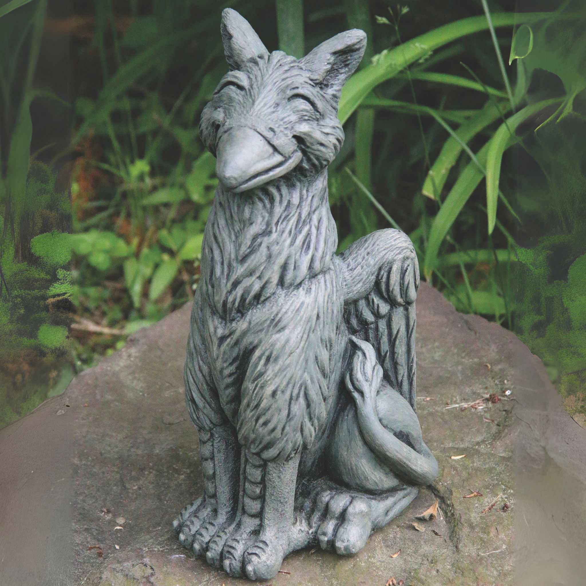 Lil Griffin Chirp Concrete Garden Statue