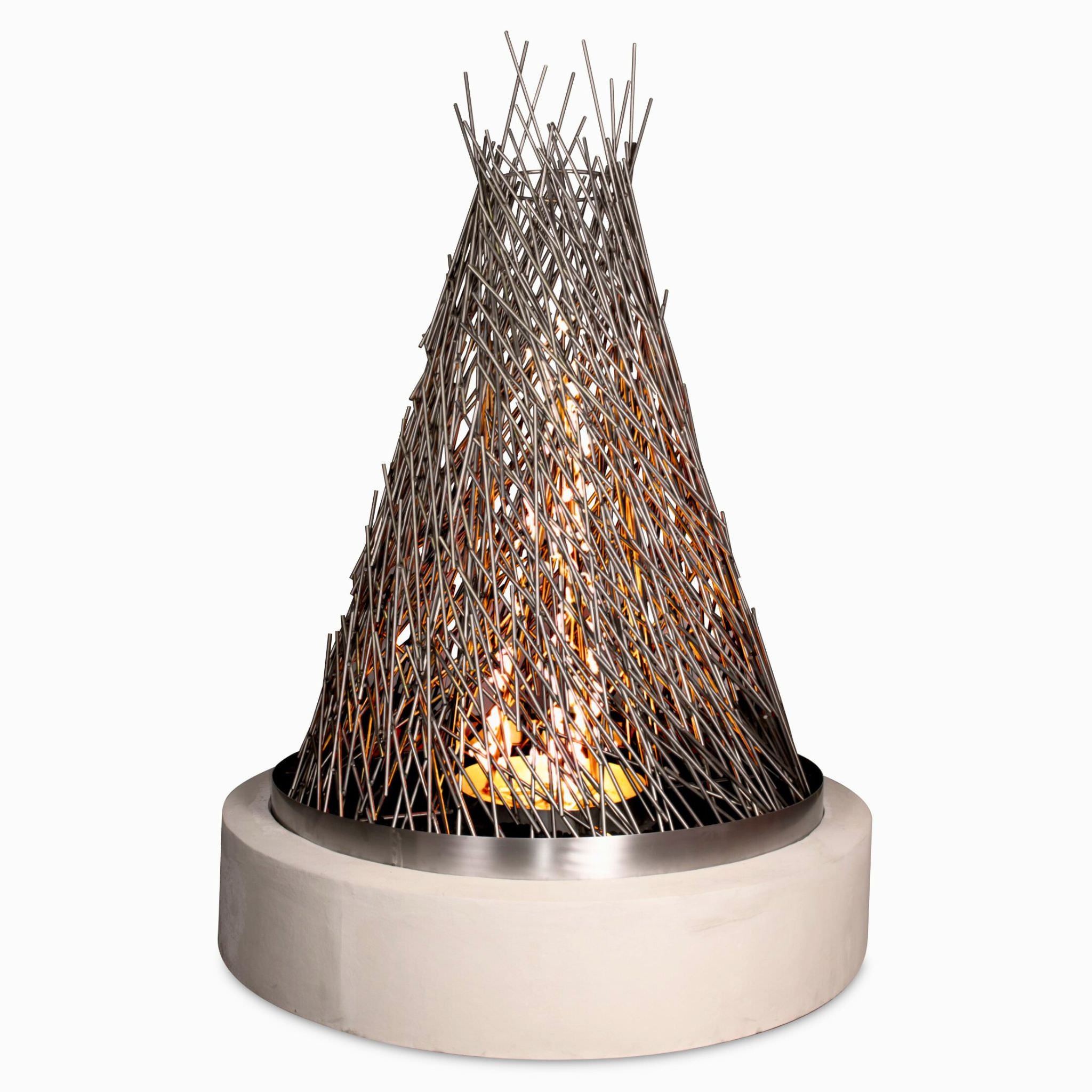 Hay Stack Stainless Steel Fire Tower - The Outdoor Plus