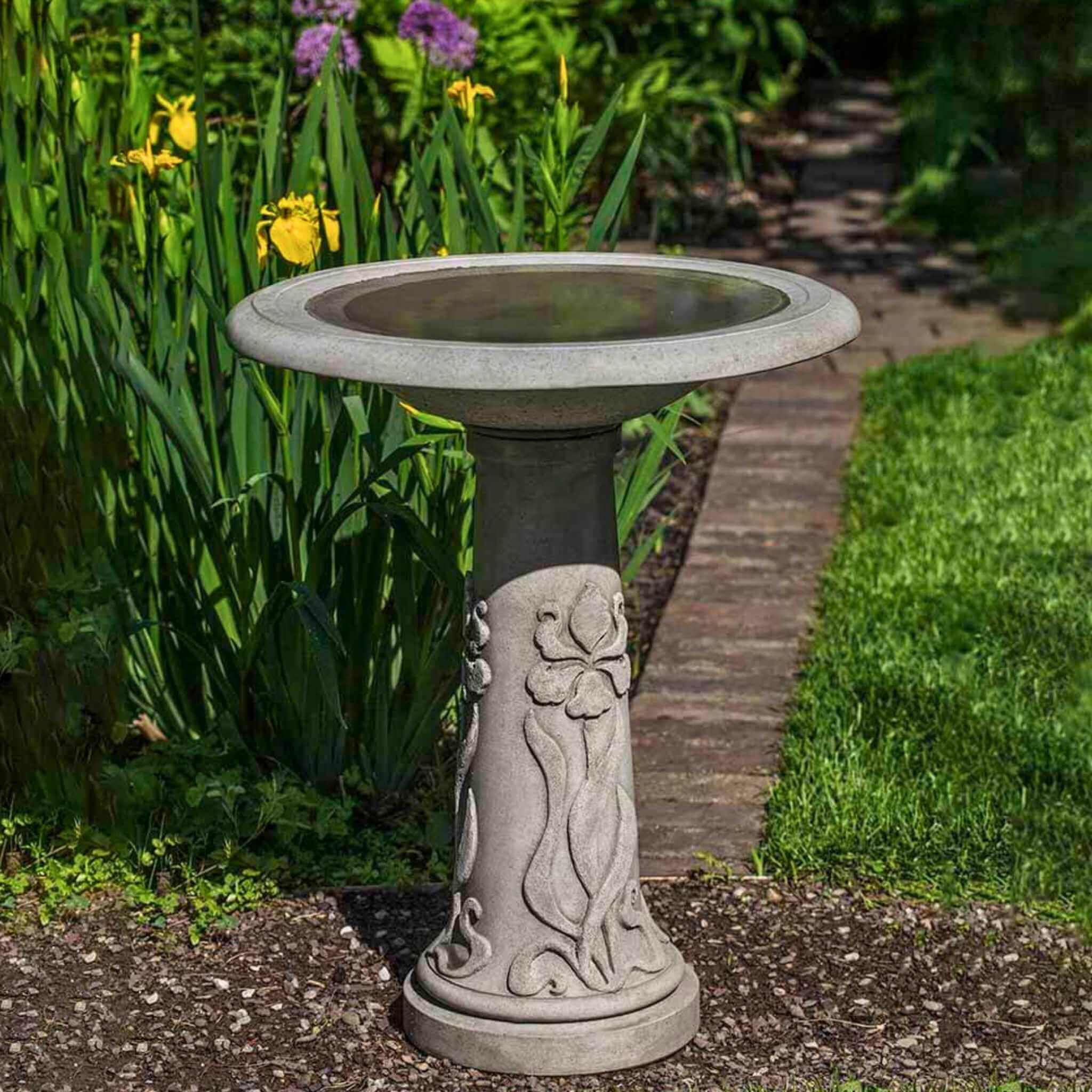 Iris Birdbath - Thumbnail 2