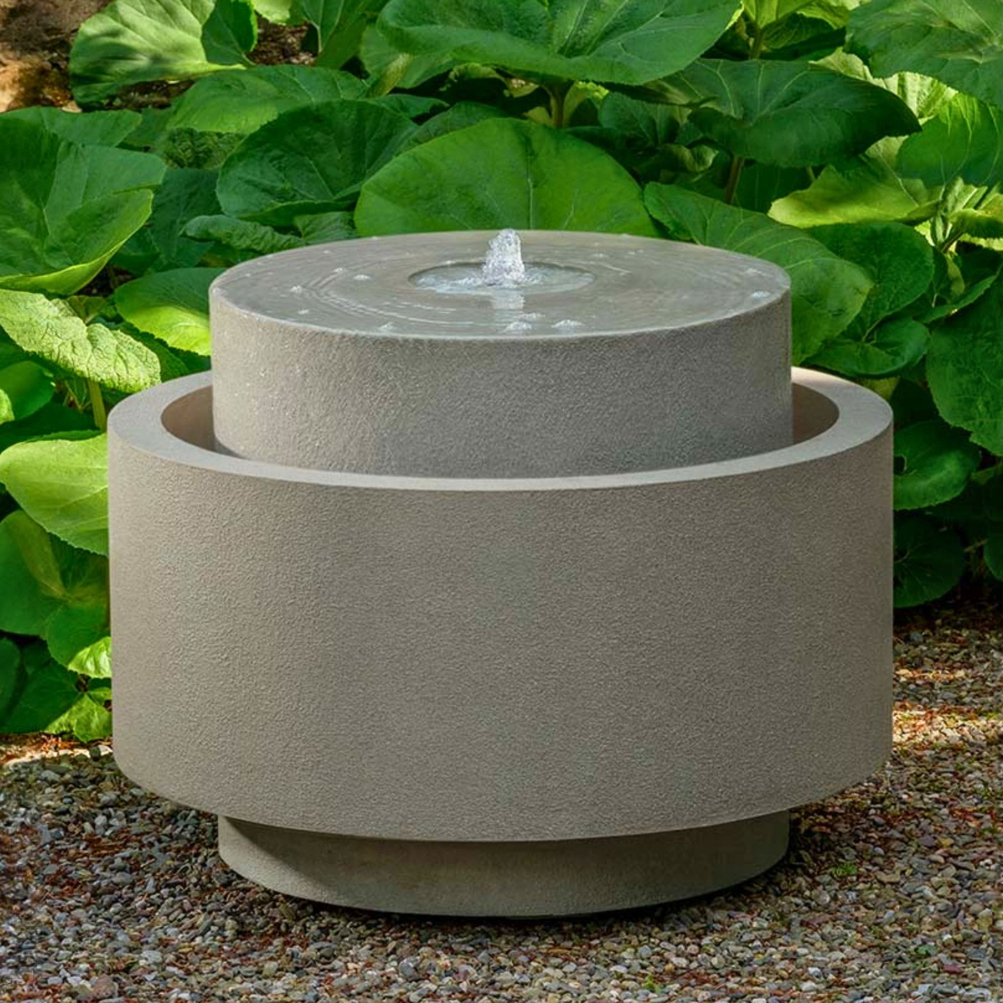 Millstone GFRC Fountain - Campania #1117 - Meditation Garden Decor