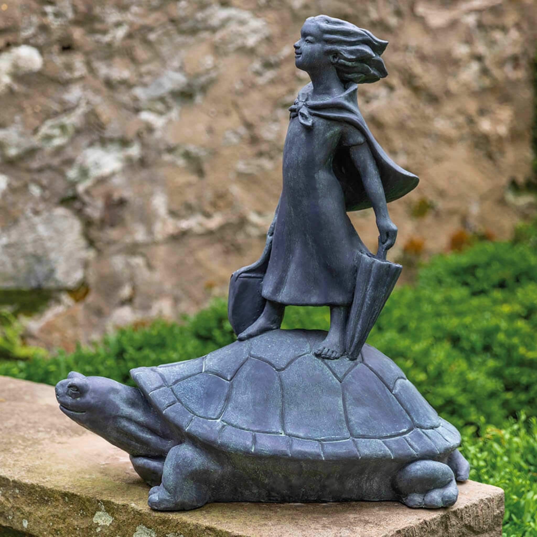 Campania International Tortoise Garden Statue