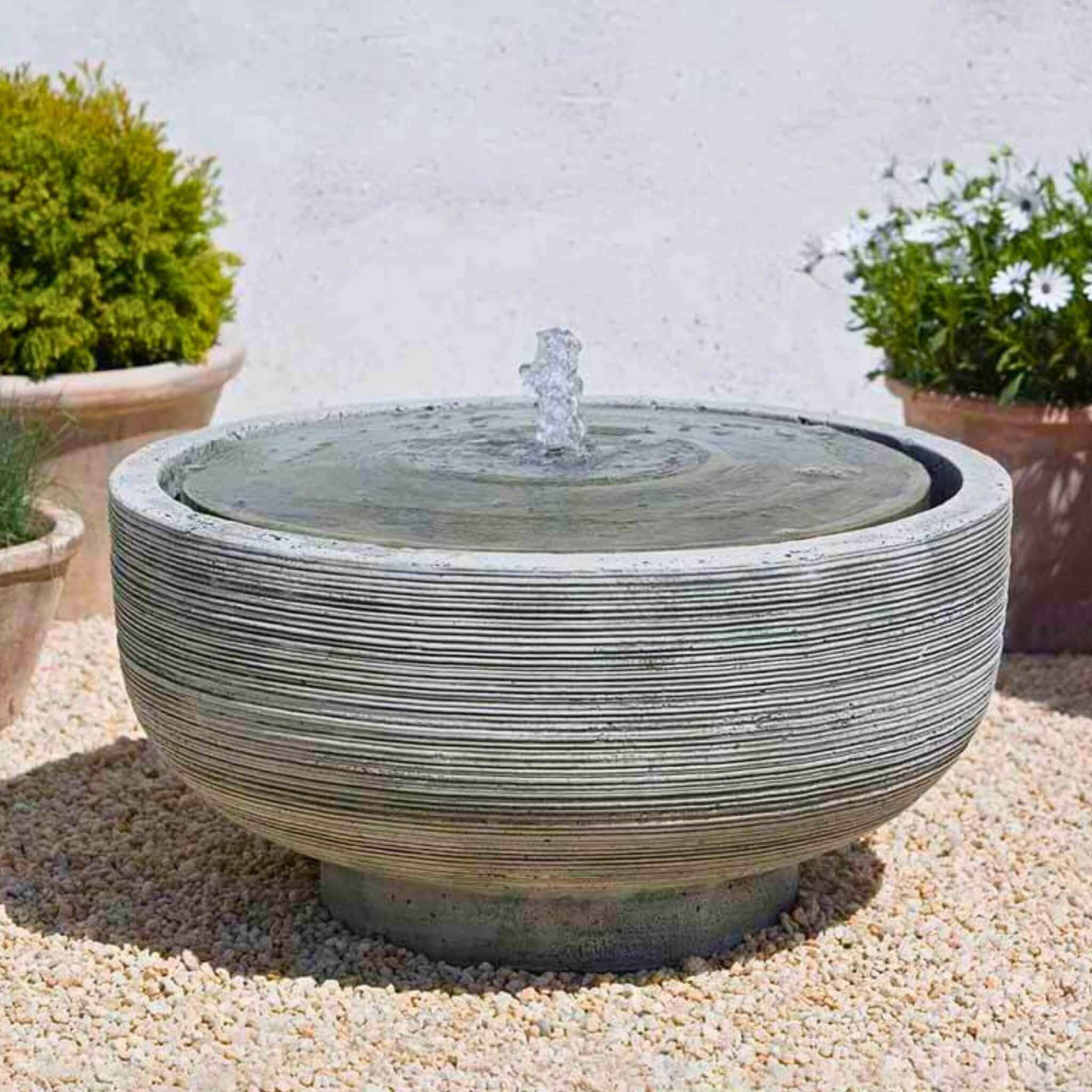 Girona Concrete Bowl Fountain - Campania #FT102