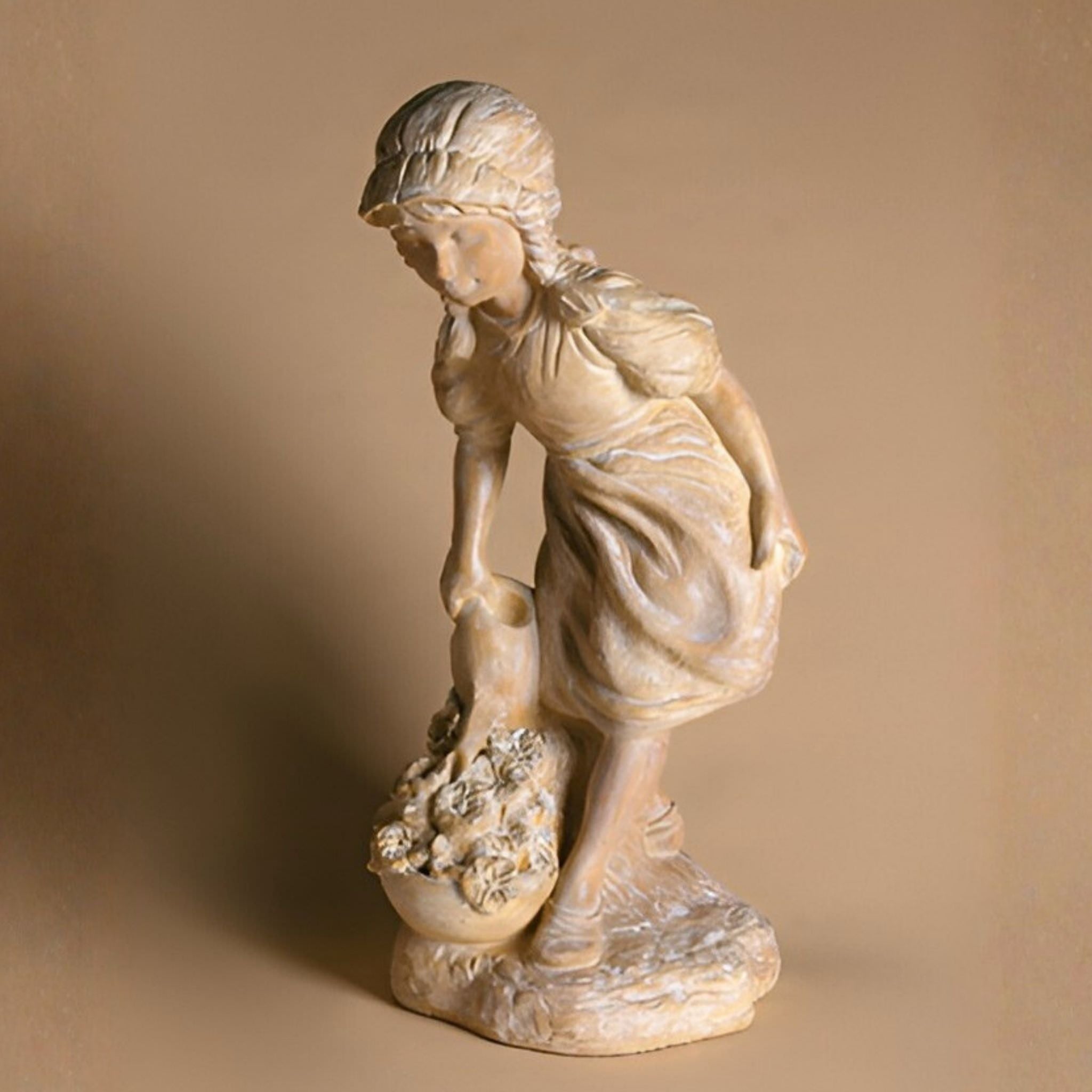 Spring Watering Concrete Garden Statue - Fiore #7031