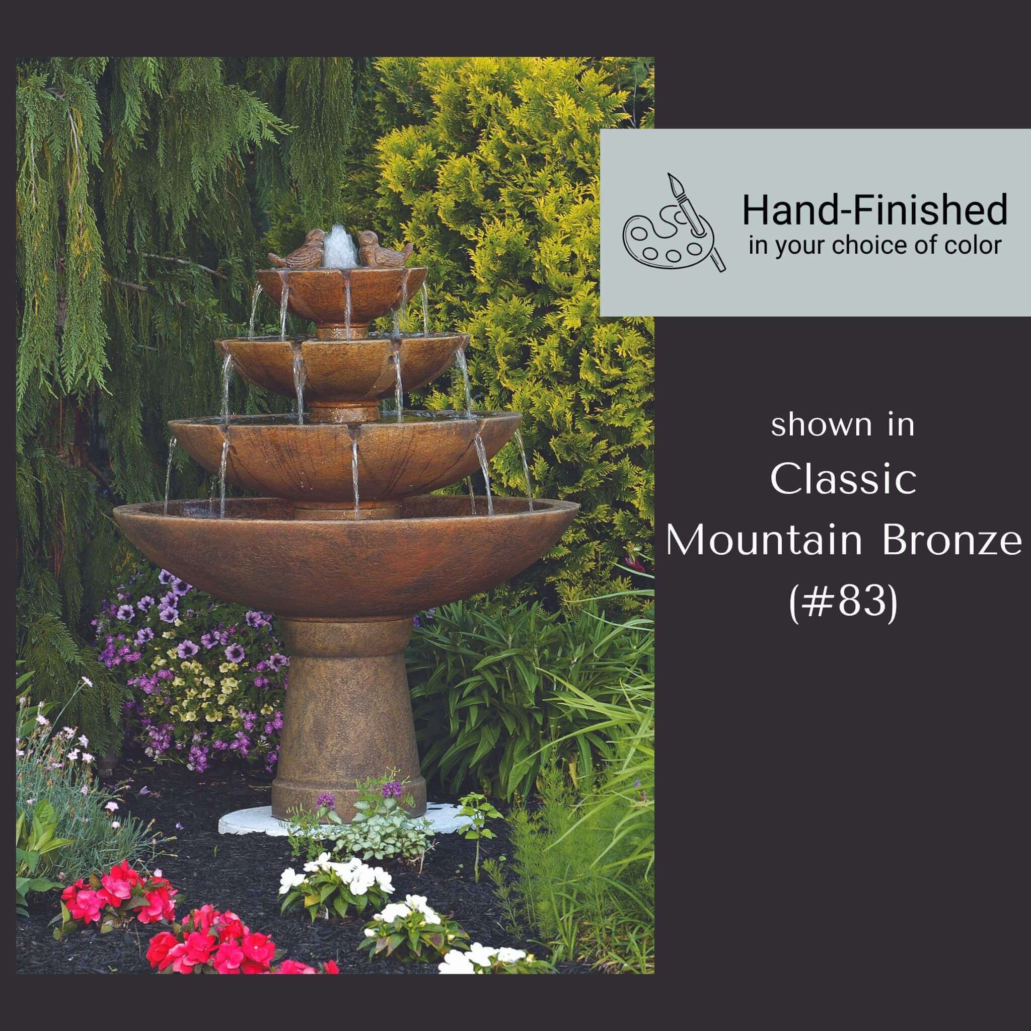 fontaine 4種類 セット Palazzo Quattro Tier Fountain