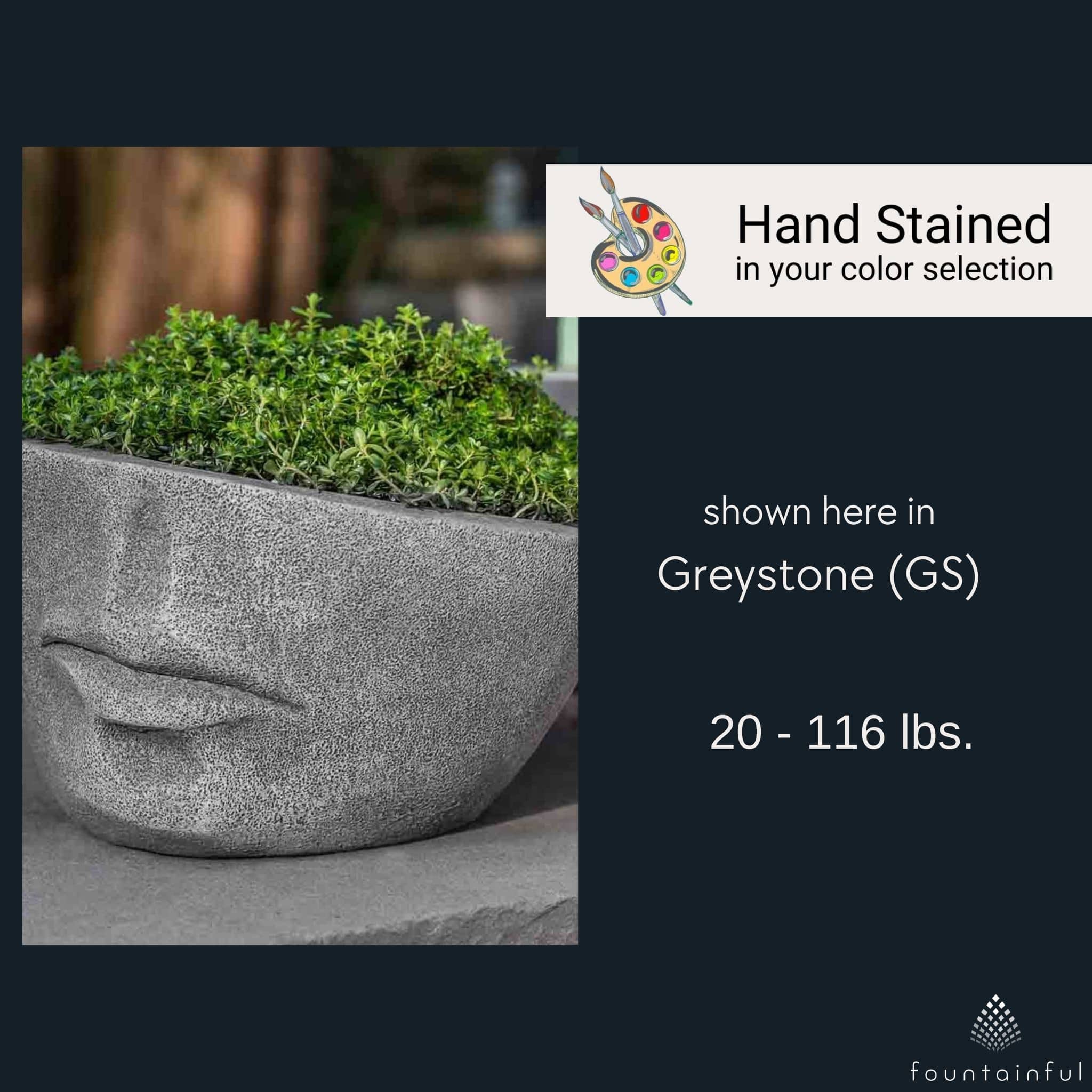 Faccia Concrete Planters - Campania