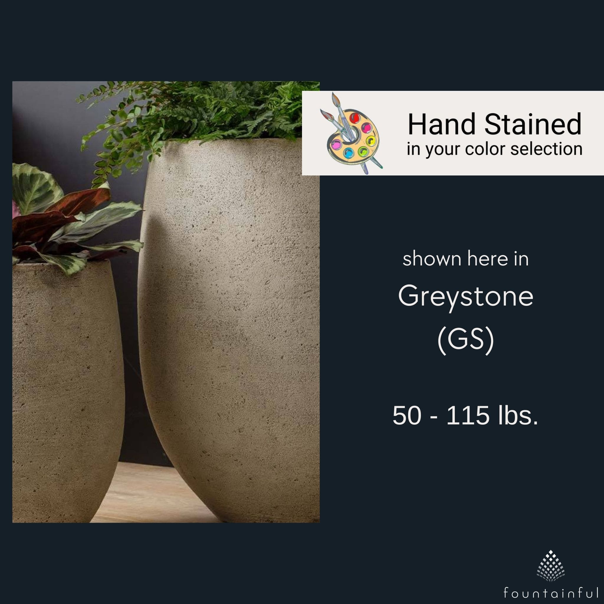 Bebel Concrete Vase Planters - Campania