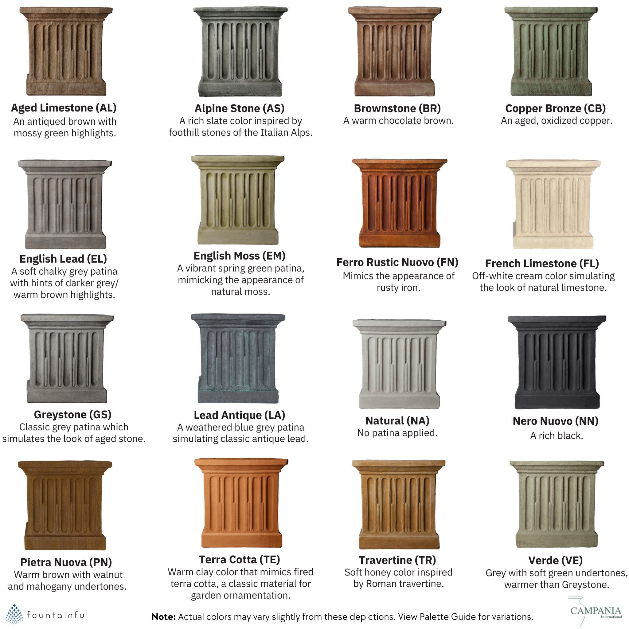 Square Concrete Bases (Plinths) - Thumbnail 2