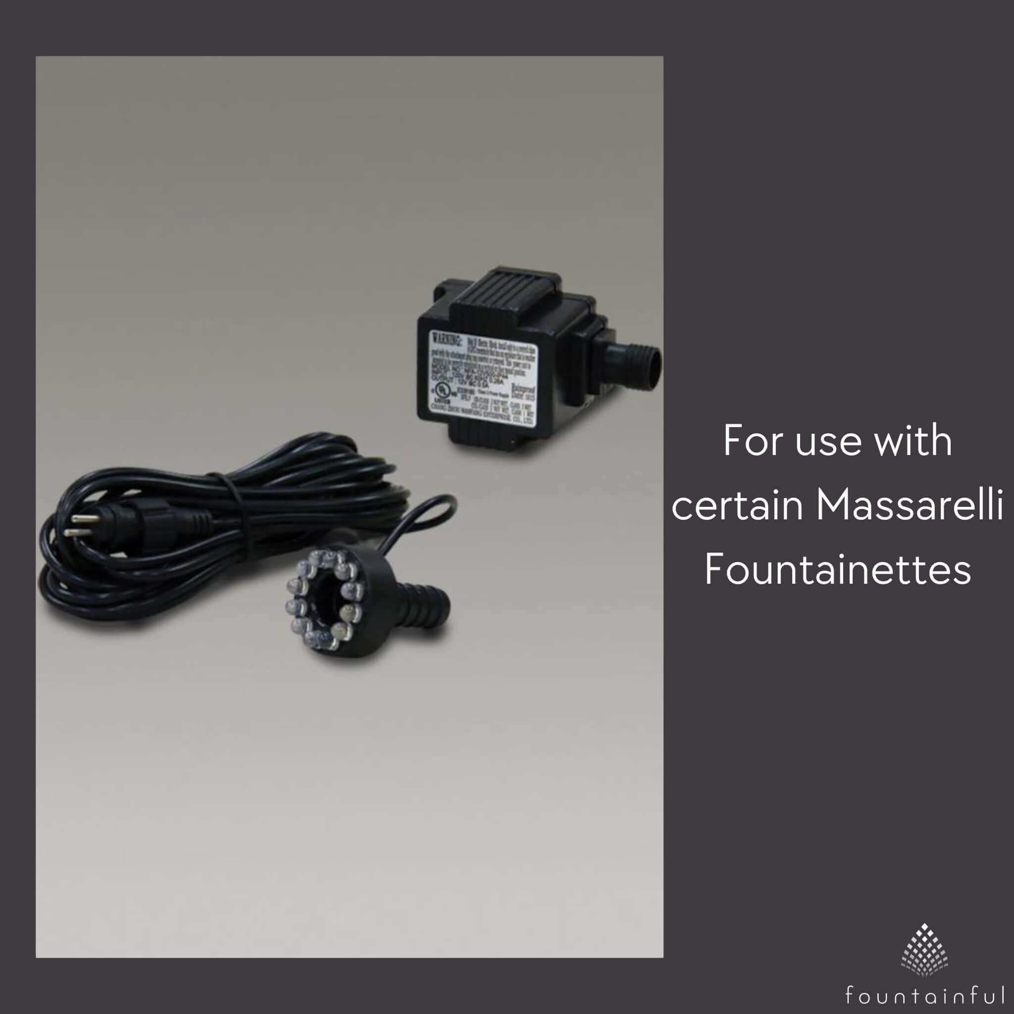 Fountainette LED Lighting - Massarelli