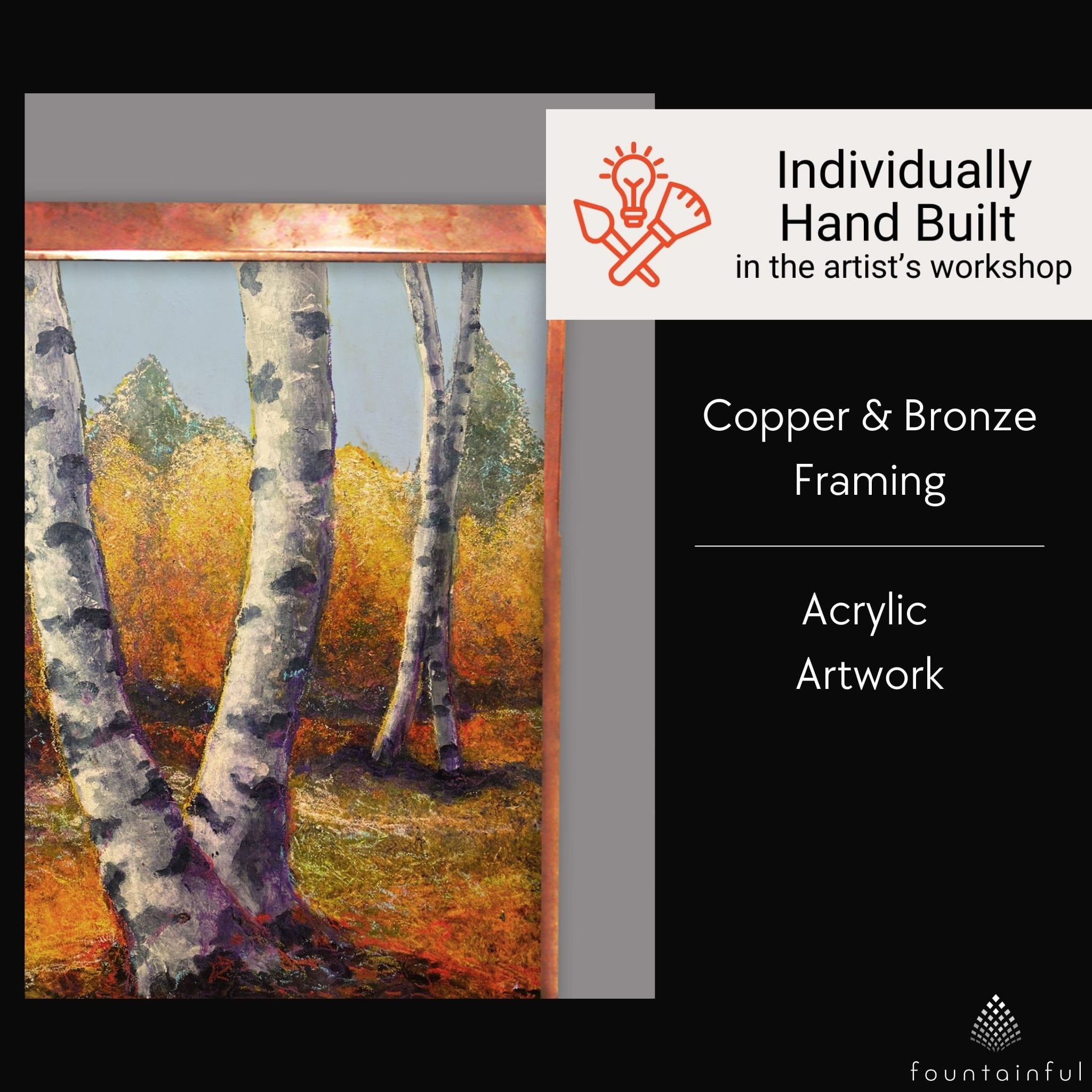 Birch Trees Wall Fountain - CHG