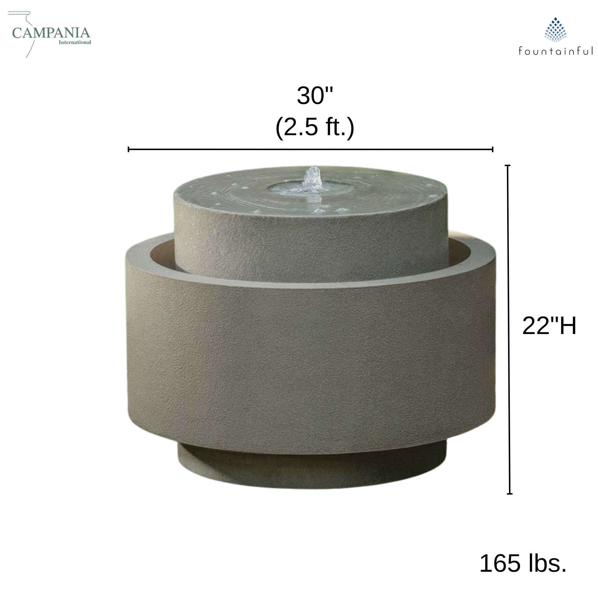 Millstone GFRC Fountain - Campania #1117