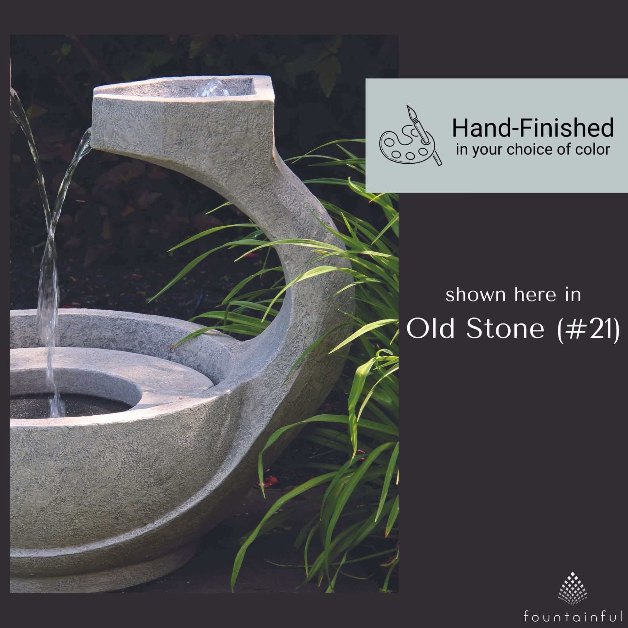 Pendleton Spill Concrete Fountain - Massarelli