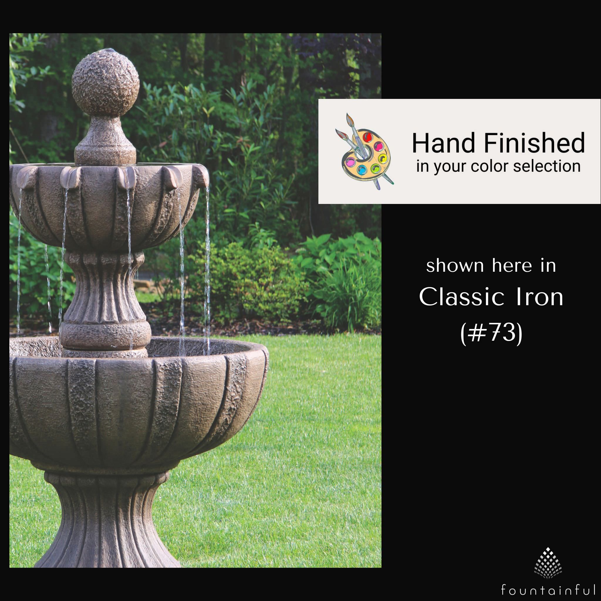 Torino 2-Tier Concrete Fountain - Thumbnail 5