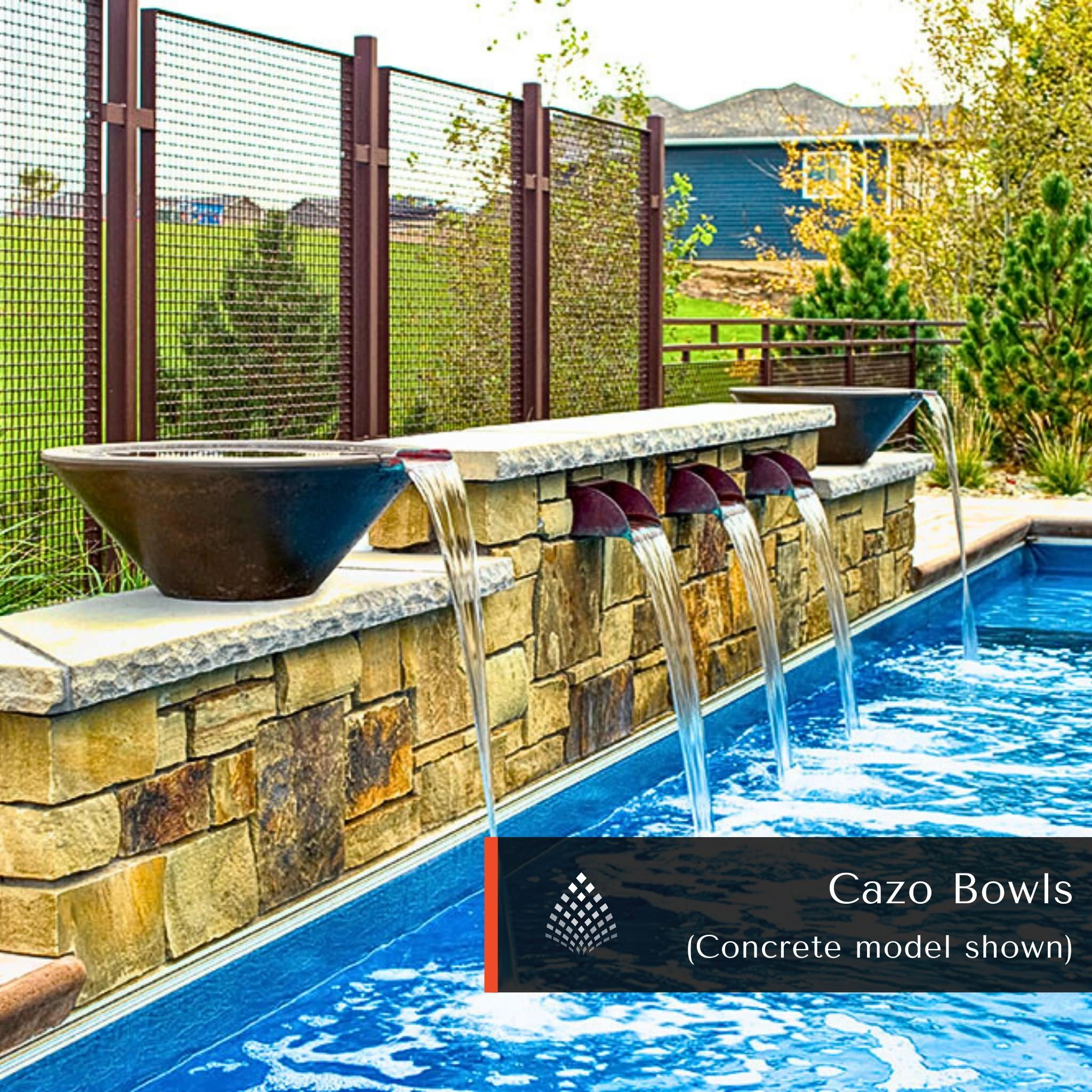 Cazo Copper Planter & Water Bowl - Thumbnail 4