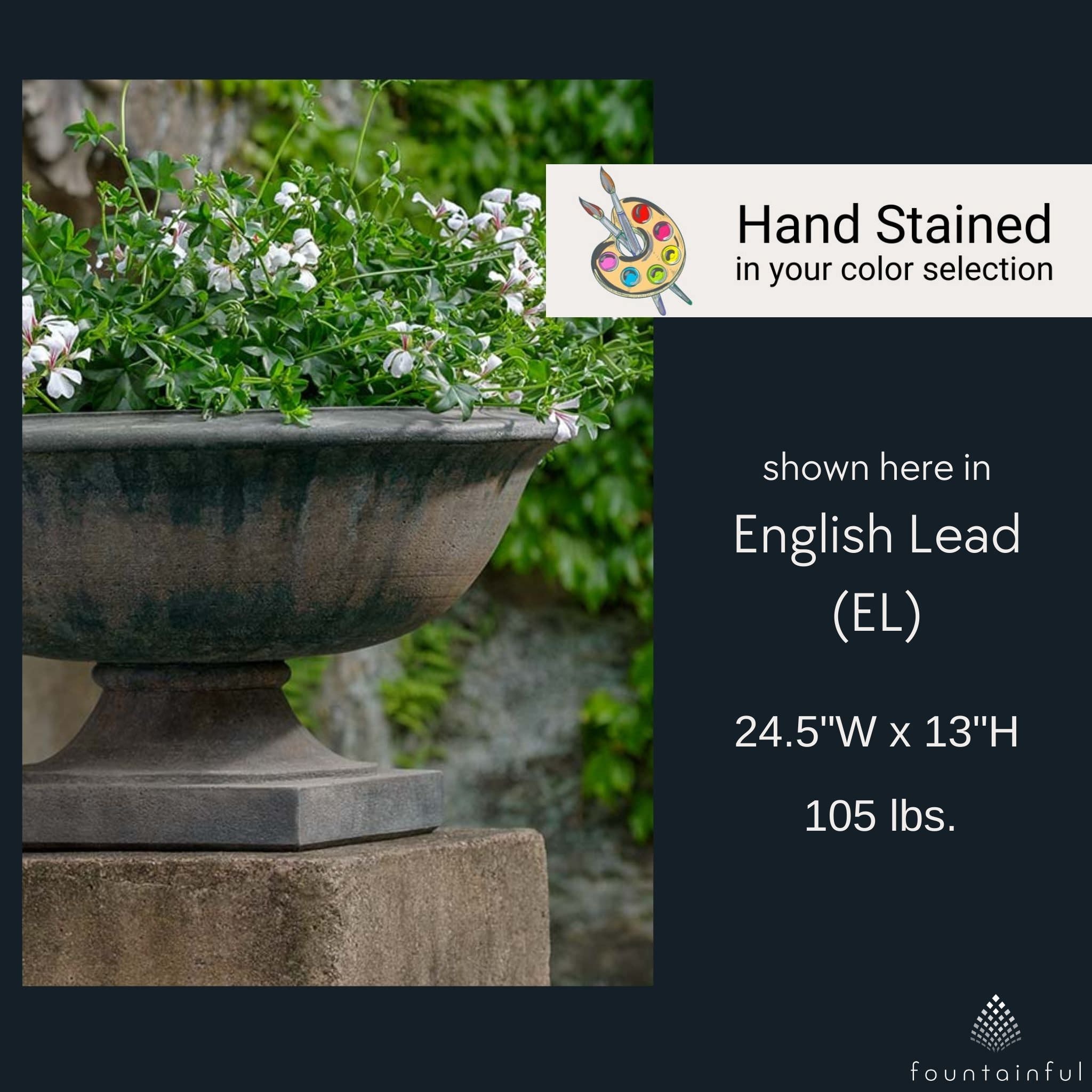 Apsley Small Urn Planter - Campania #P972