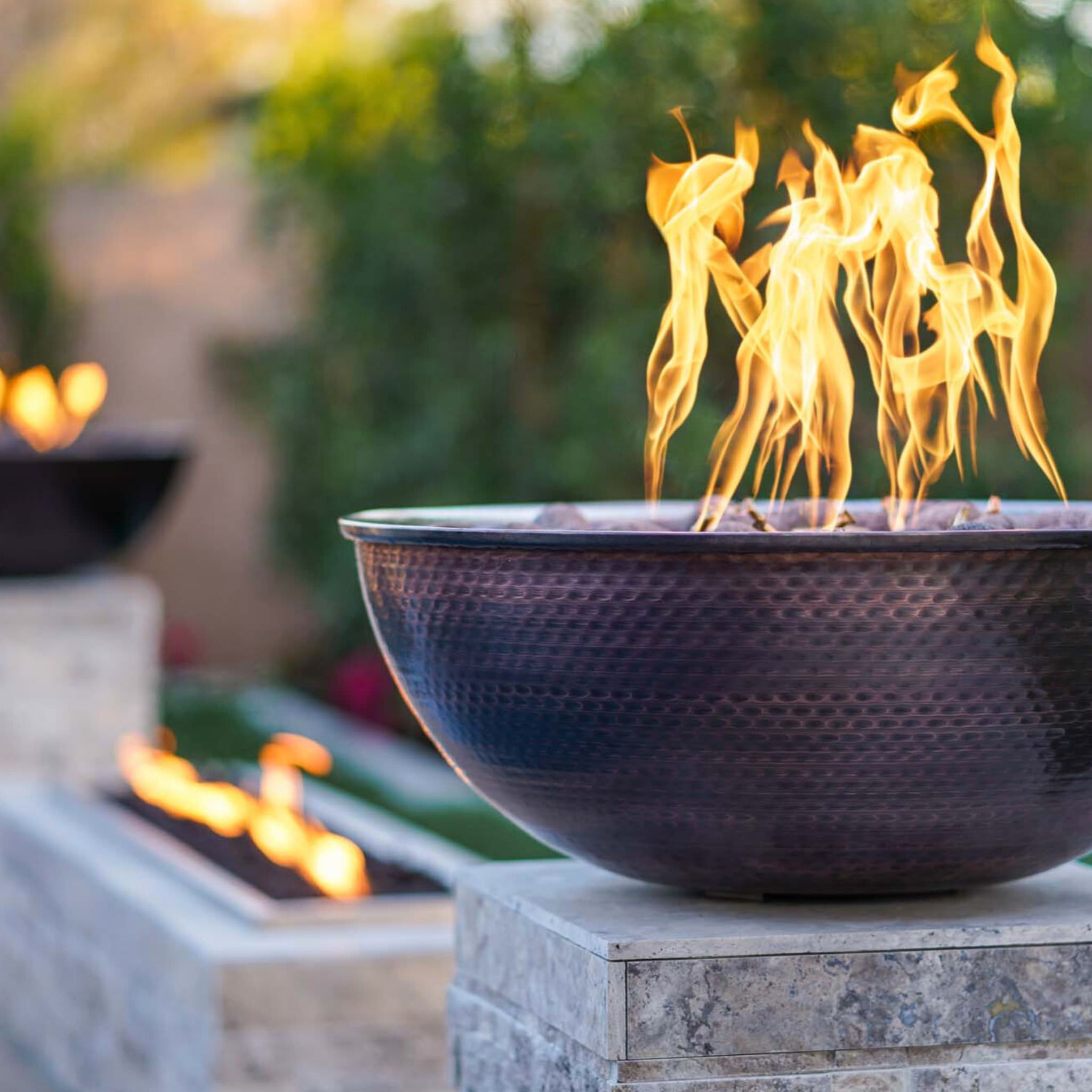 Sedona Copper Fire Bowl - The Outdoor Plus