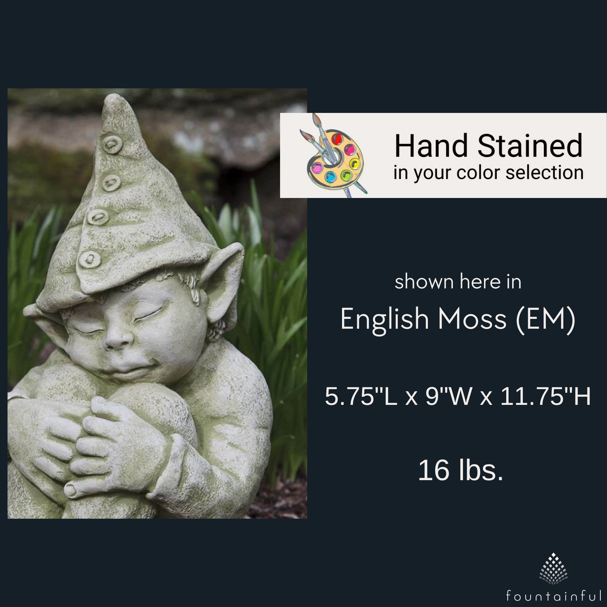 Campania International Galen Garden Elf Statue - Thumbnail 3