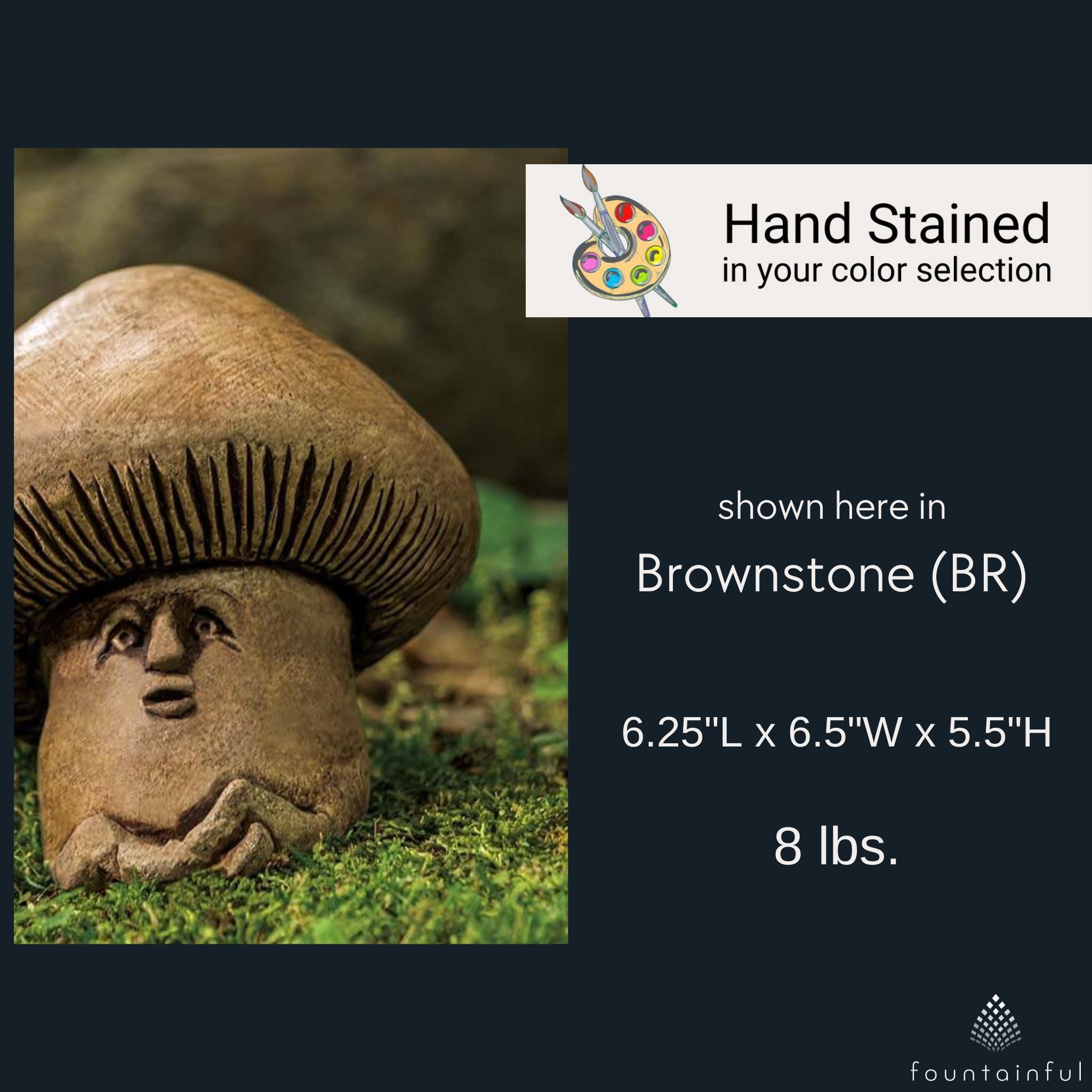 Shroom Concrete Garden Statue - Campania #S522