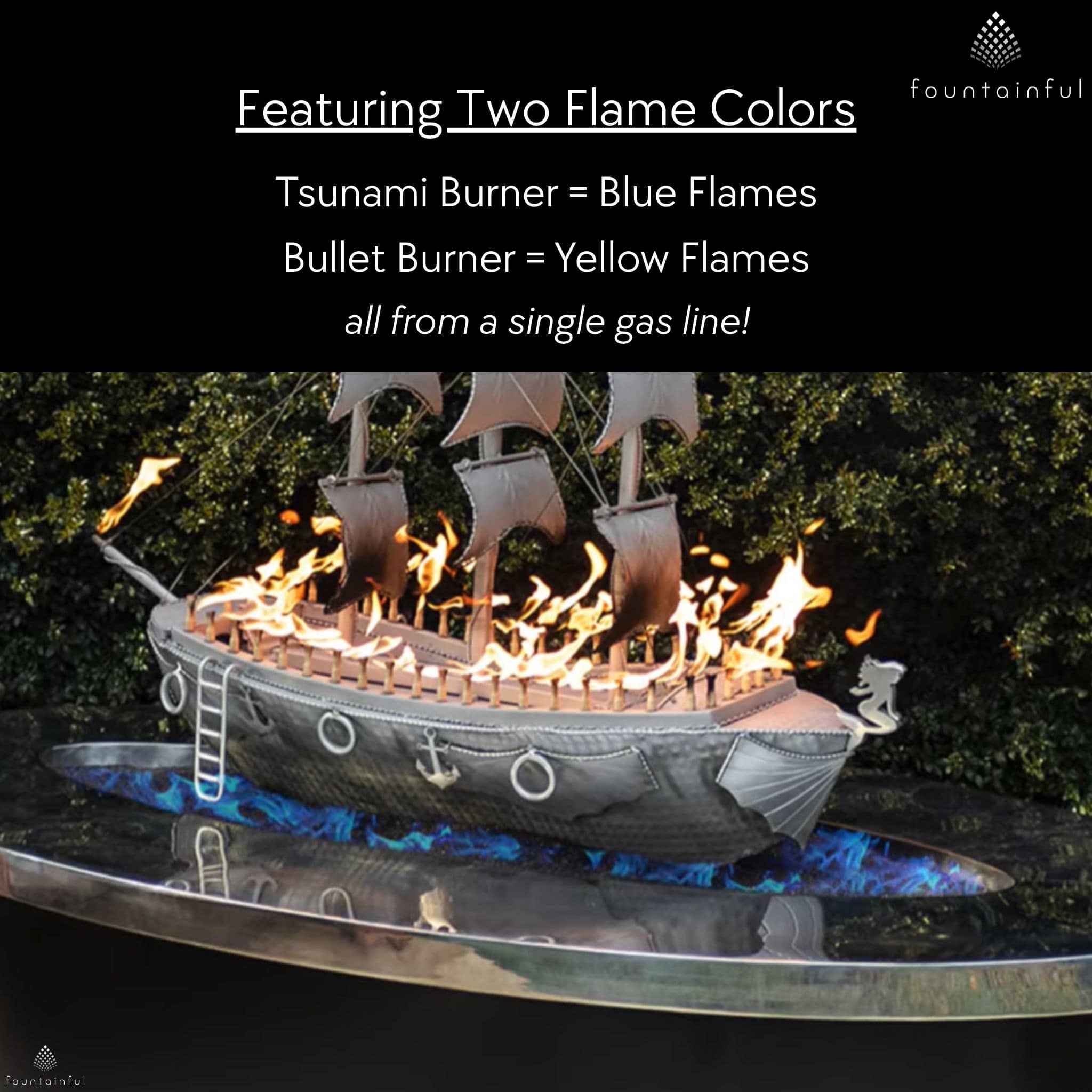 La Pinta Steel Gas Fire Table - Outdoor Plus