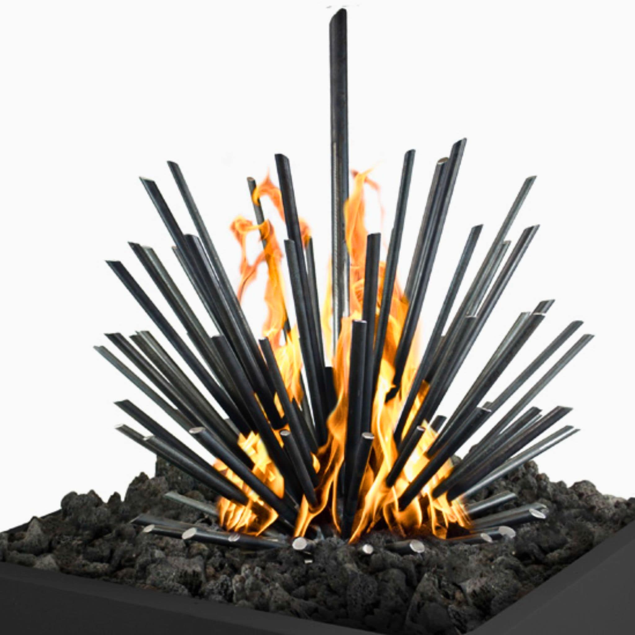 Milled Steel Desert Sticks Fire Ornament - Outdoor Plus