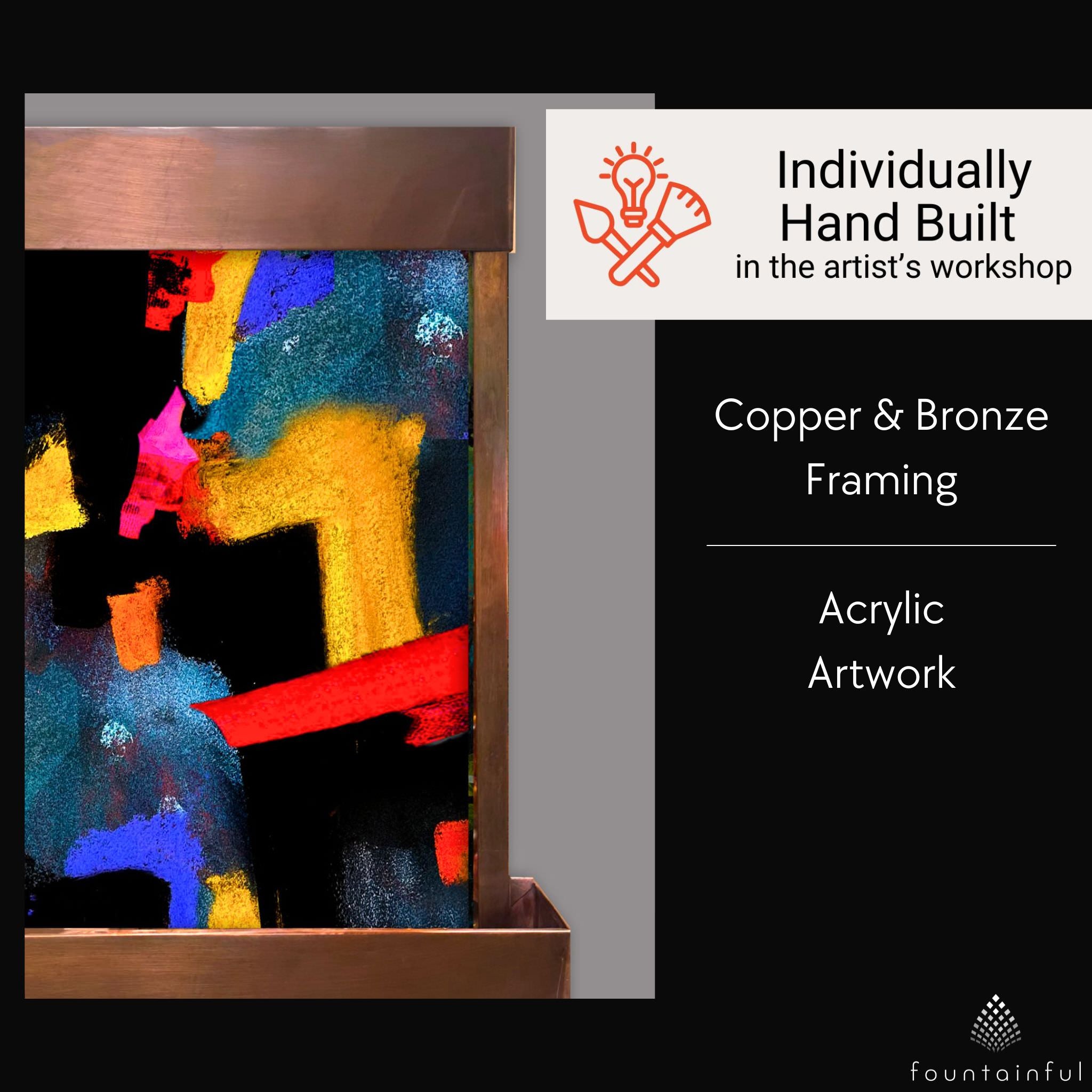 Nocturn Tabletop Artwork Fountain - CHG