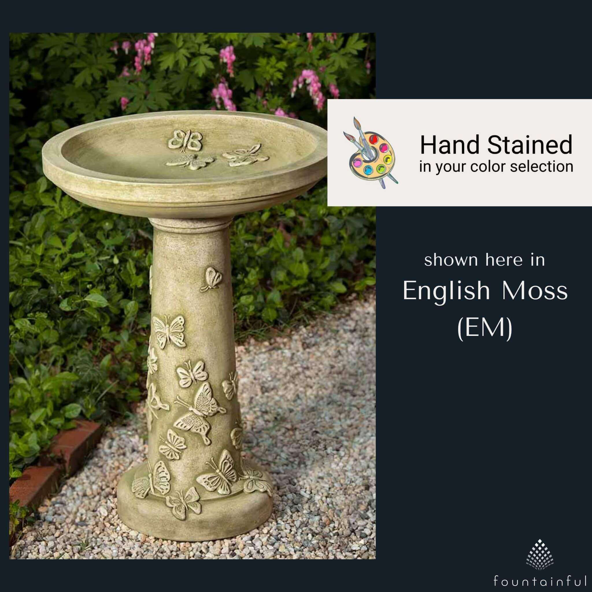 Campania International Butterflies are Free Bird Bath - Thumbnail 2
