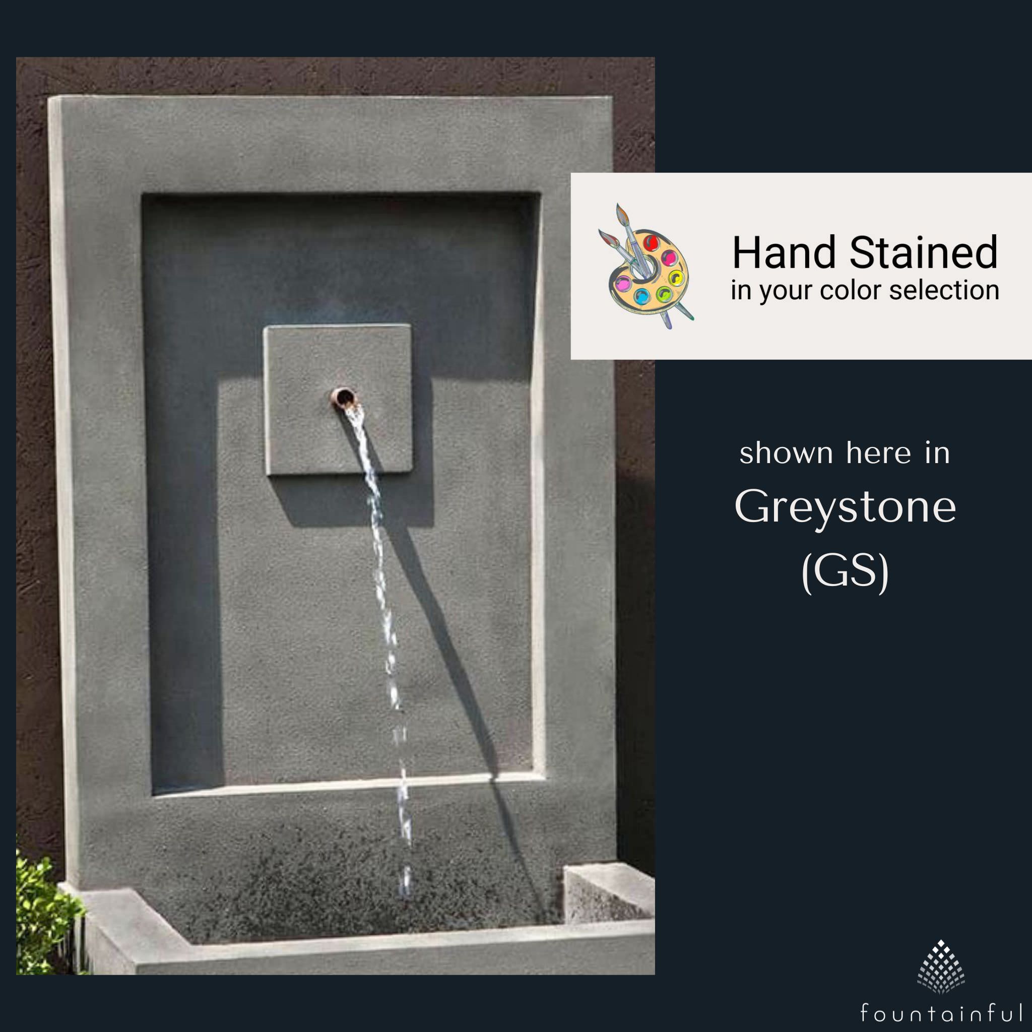 Brentwood GFRC Wall Fountain - Thumbnail 4