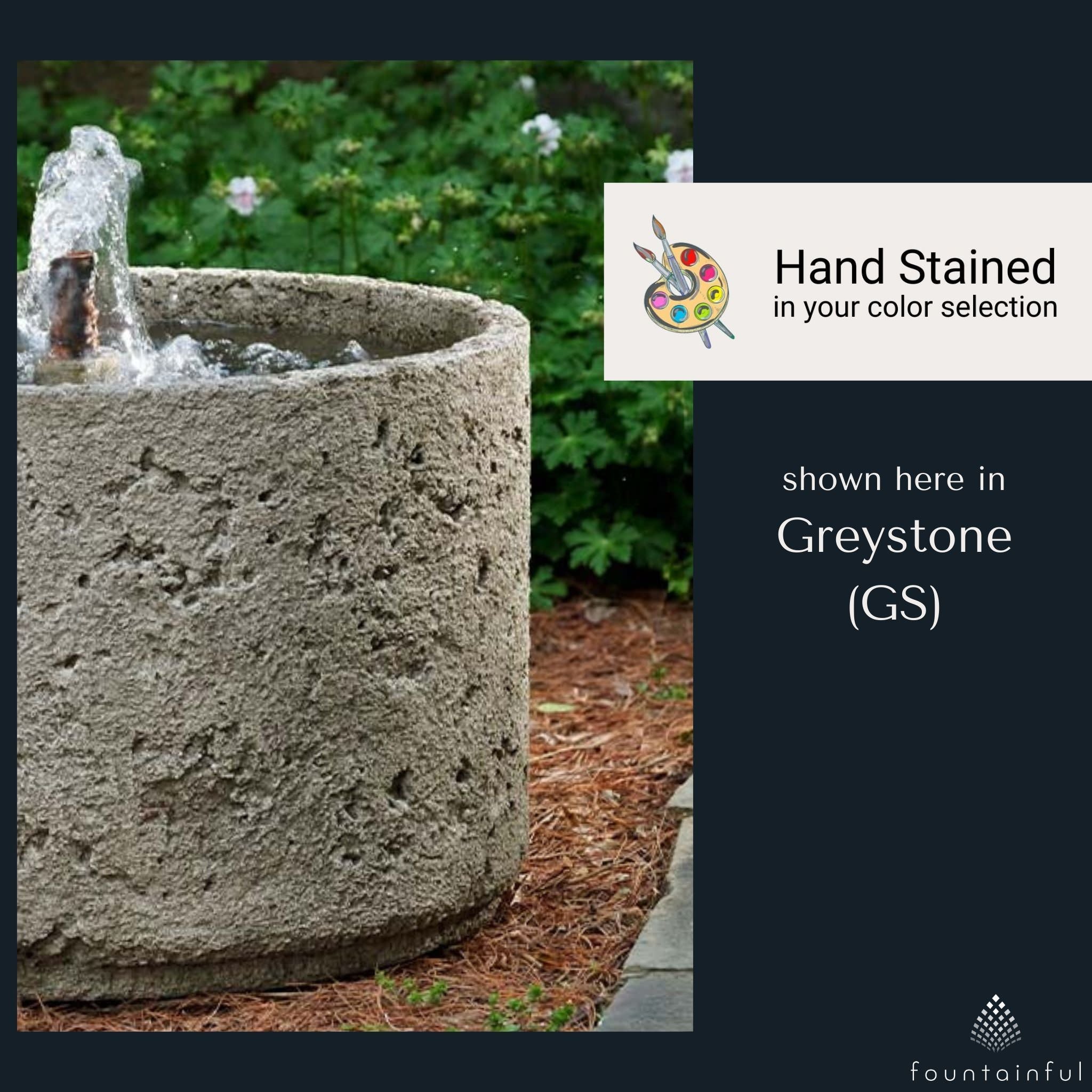 Paros Concrete Fountain - Campania