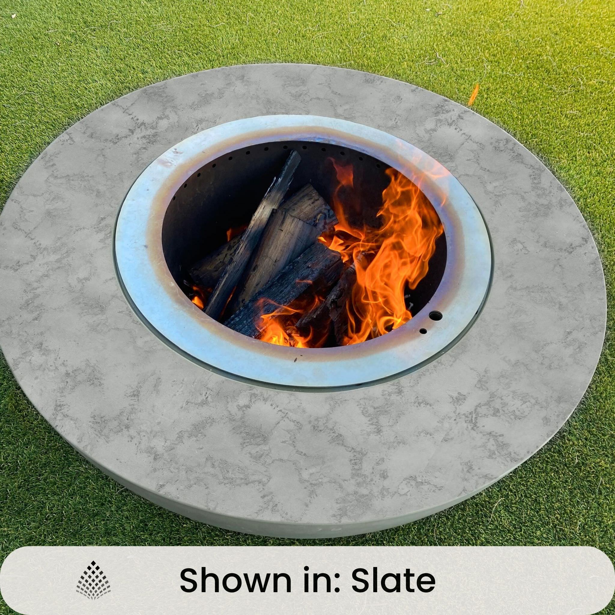 Luna Smokeless Concrete Fire Pit - Phoenix Design Cast