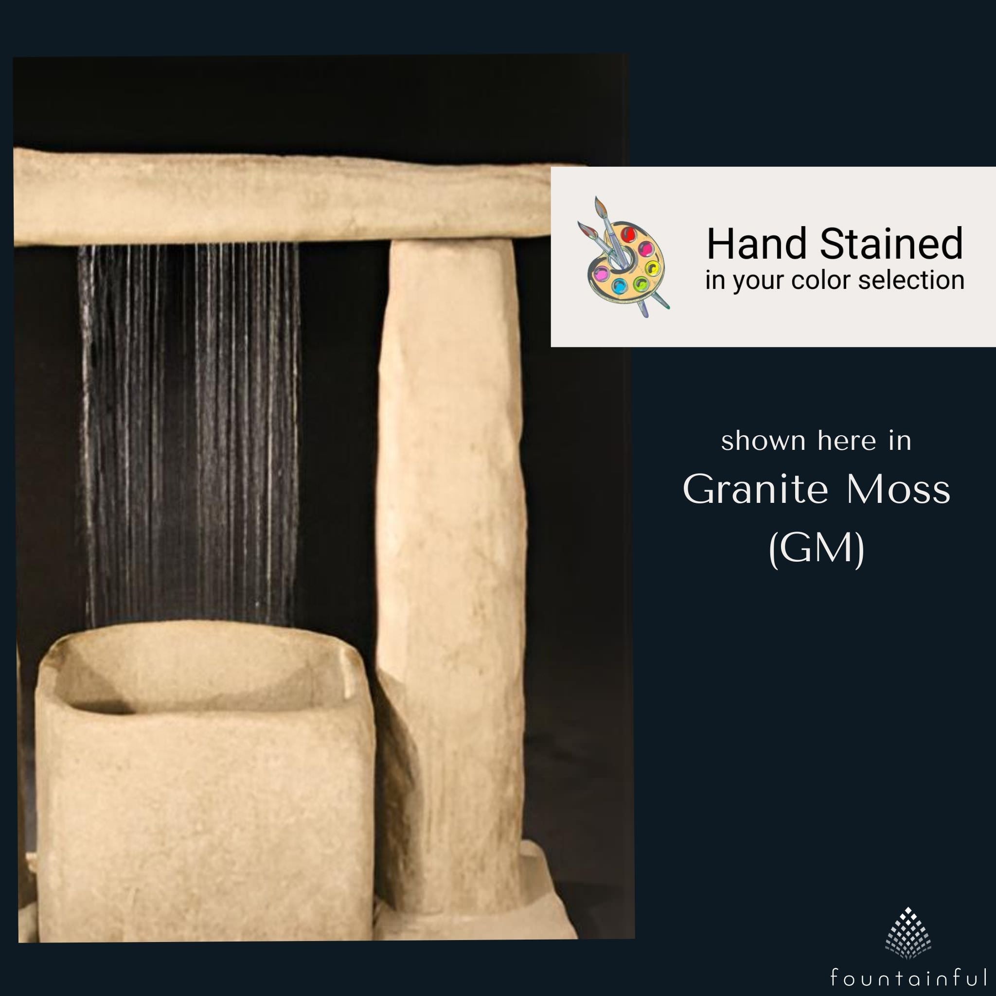 Stonehenge Concrete Fountain - Fiore Stone
