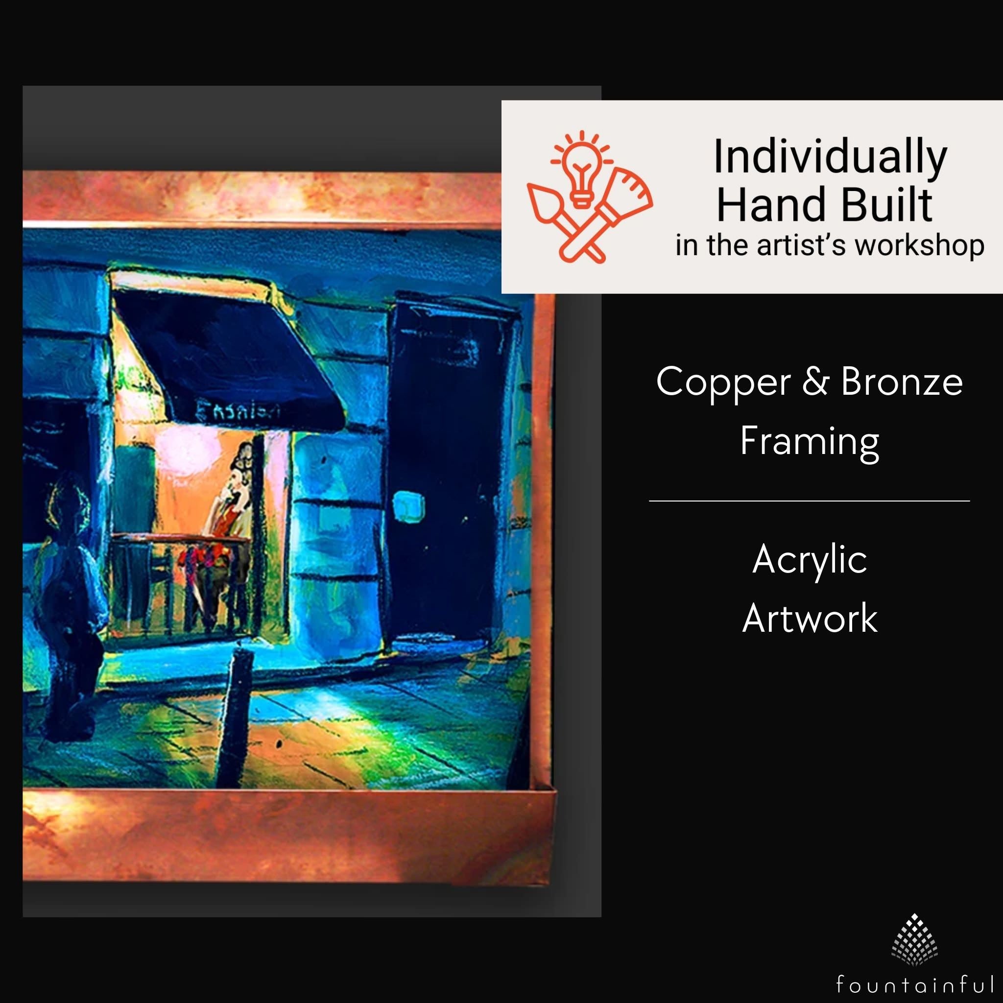 Barcelona Nights Wall Fountain - CHG