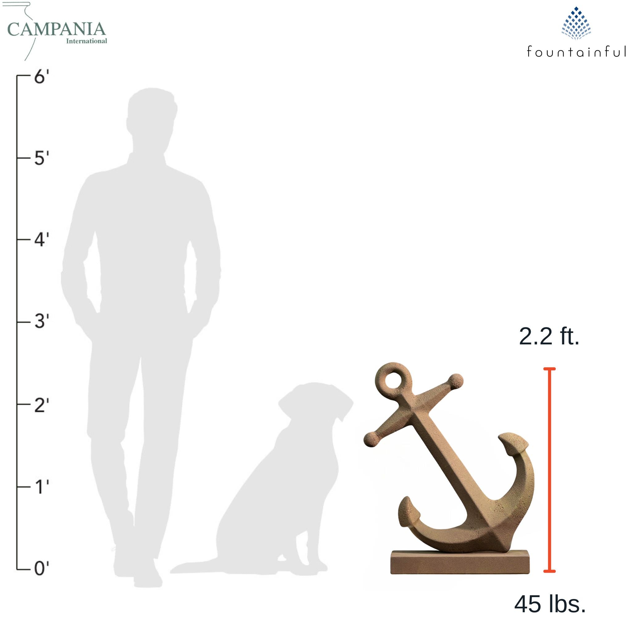 Anchors Aweigh Garden Statue - Thumbnail 5