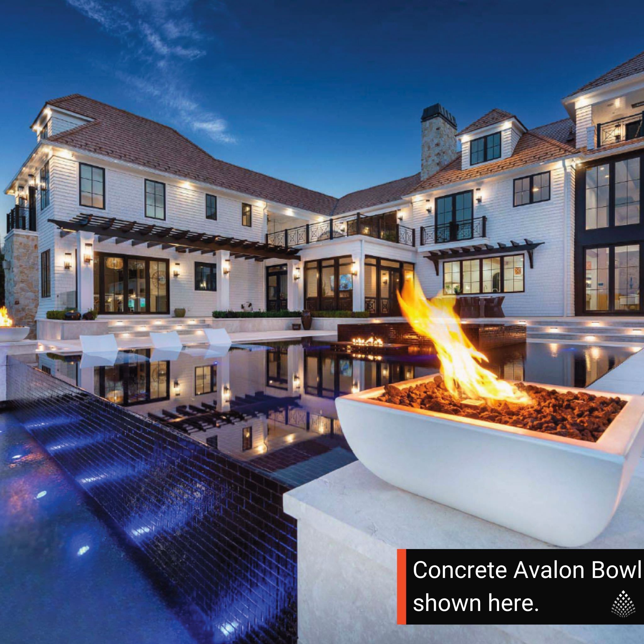 Avalon Copper Fire Bowl - The Outdoor Plus