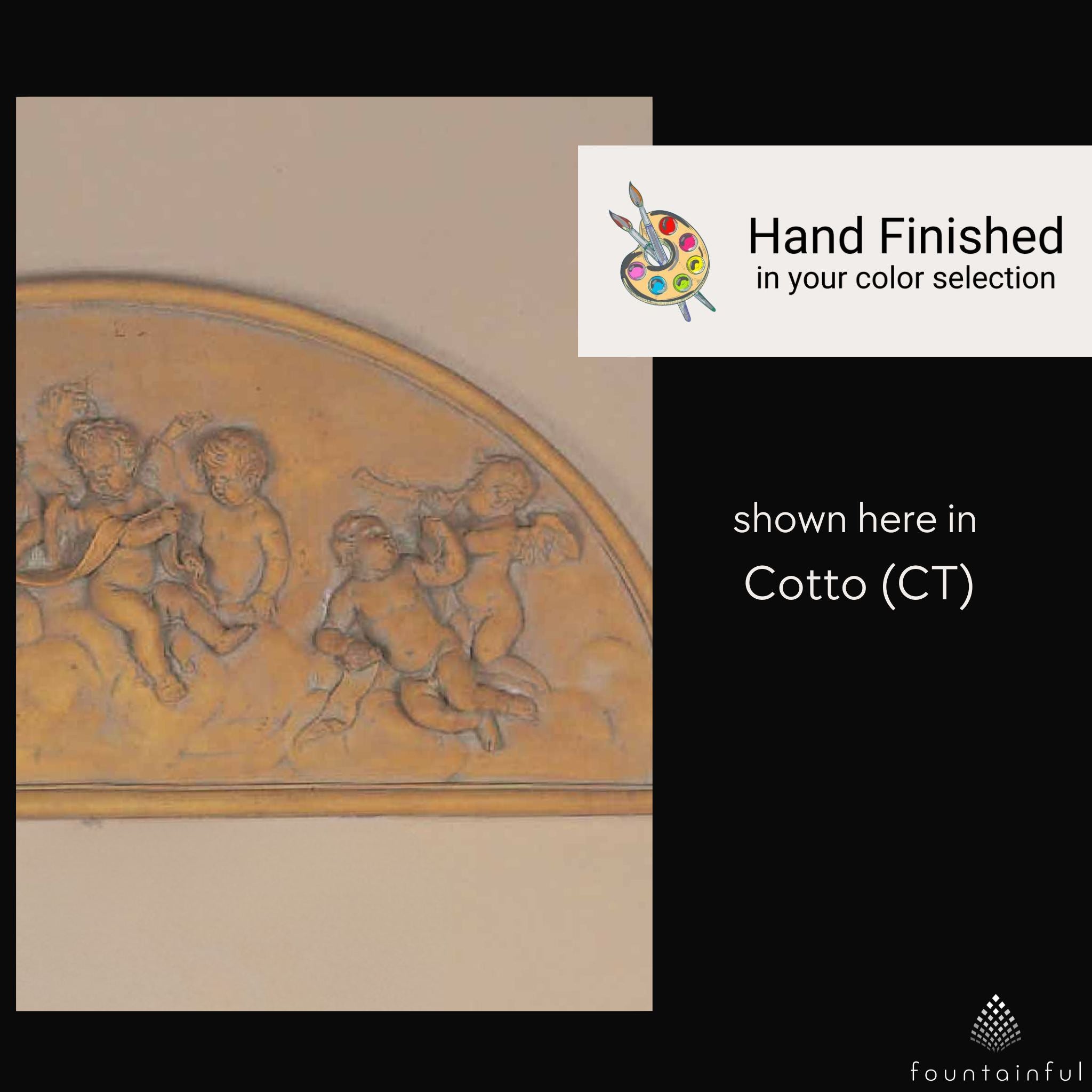 Michelangelo Angels Wall Plaque - Giannini #3014