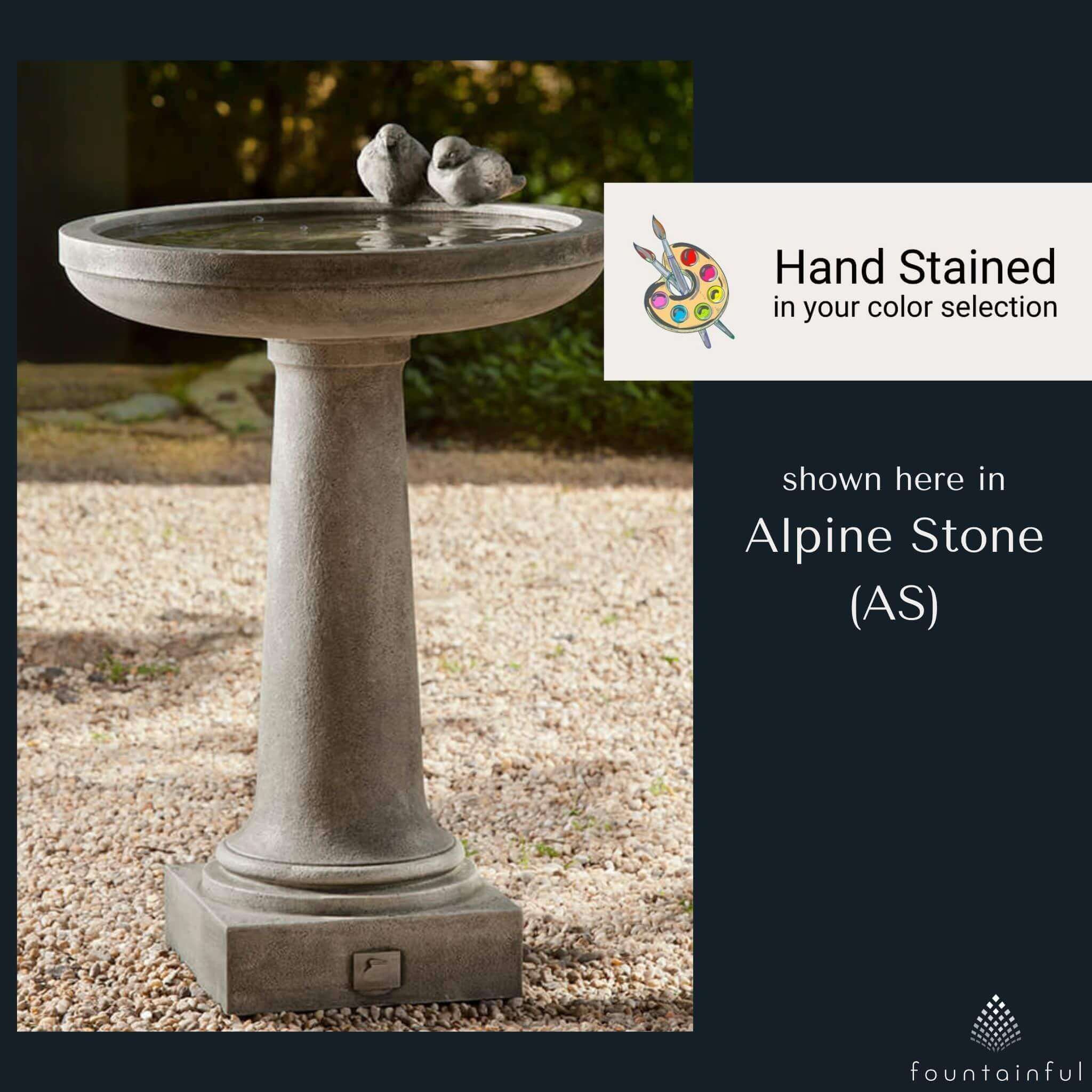 Campania International Juliet Birdbath - Thumbnail 4