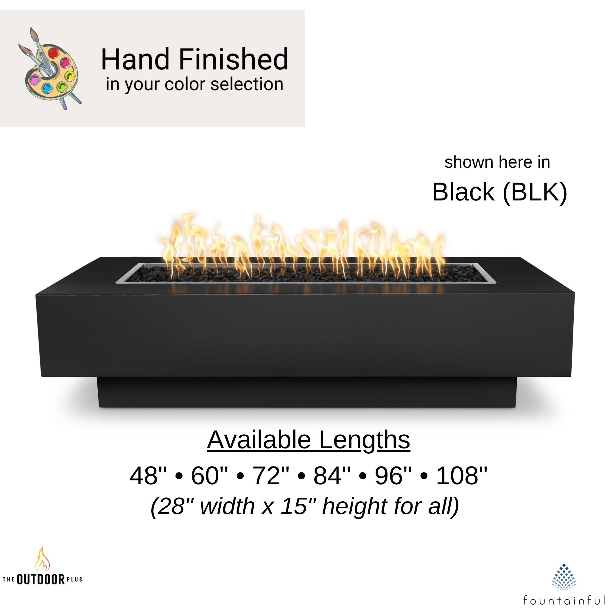 Coronado Steel Gas Fire Pit - The Outdoor Plus