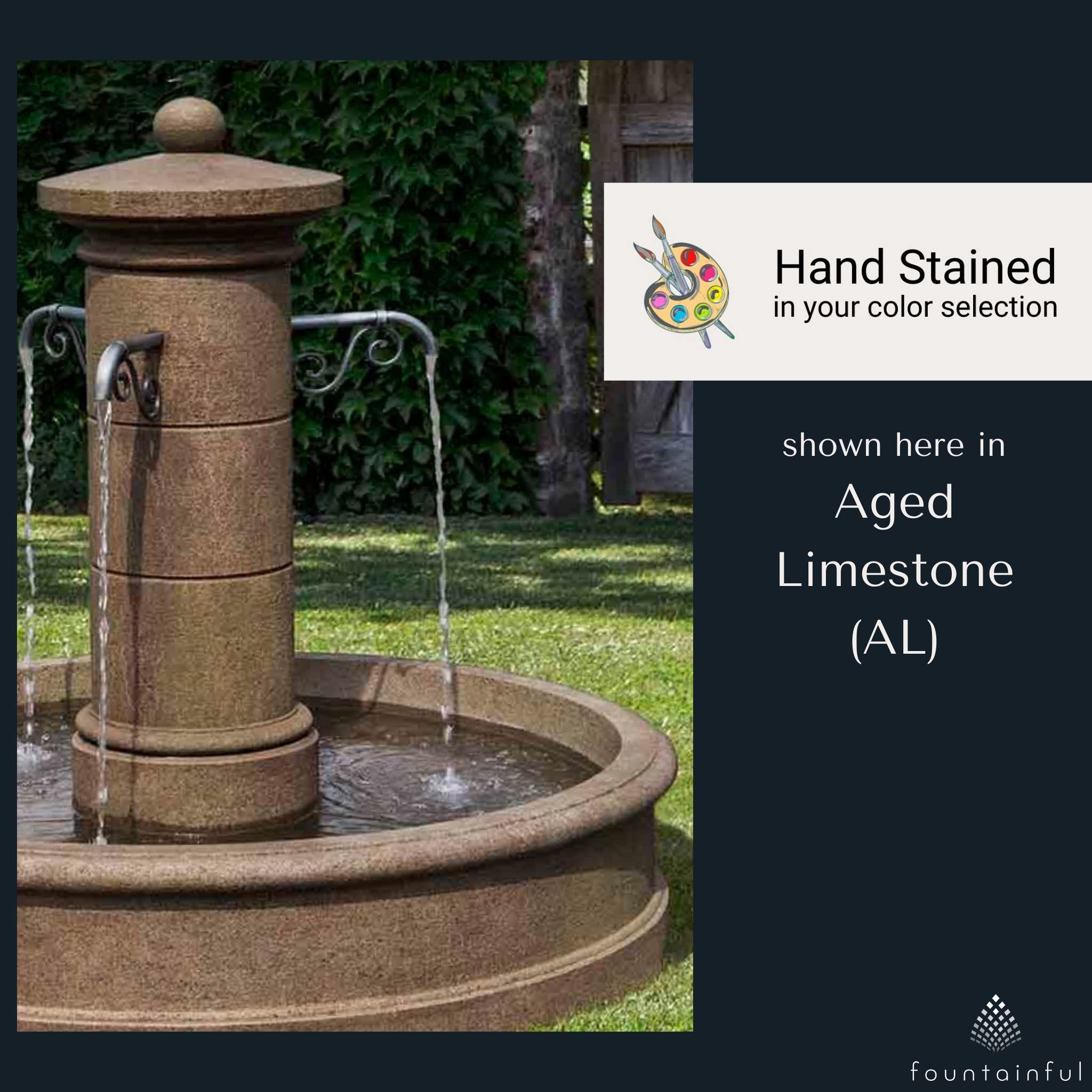 Avignon Concrete Fountain - Campania
