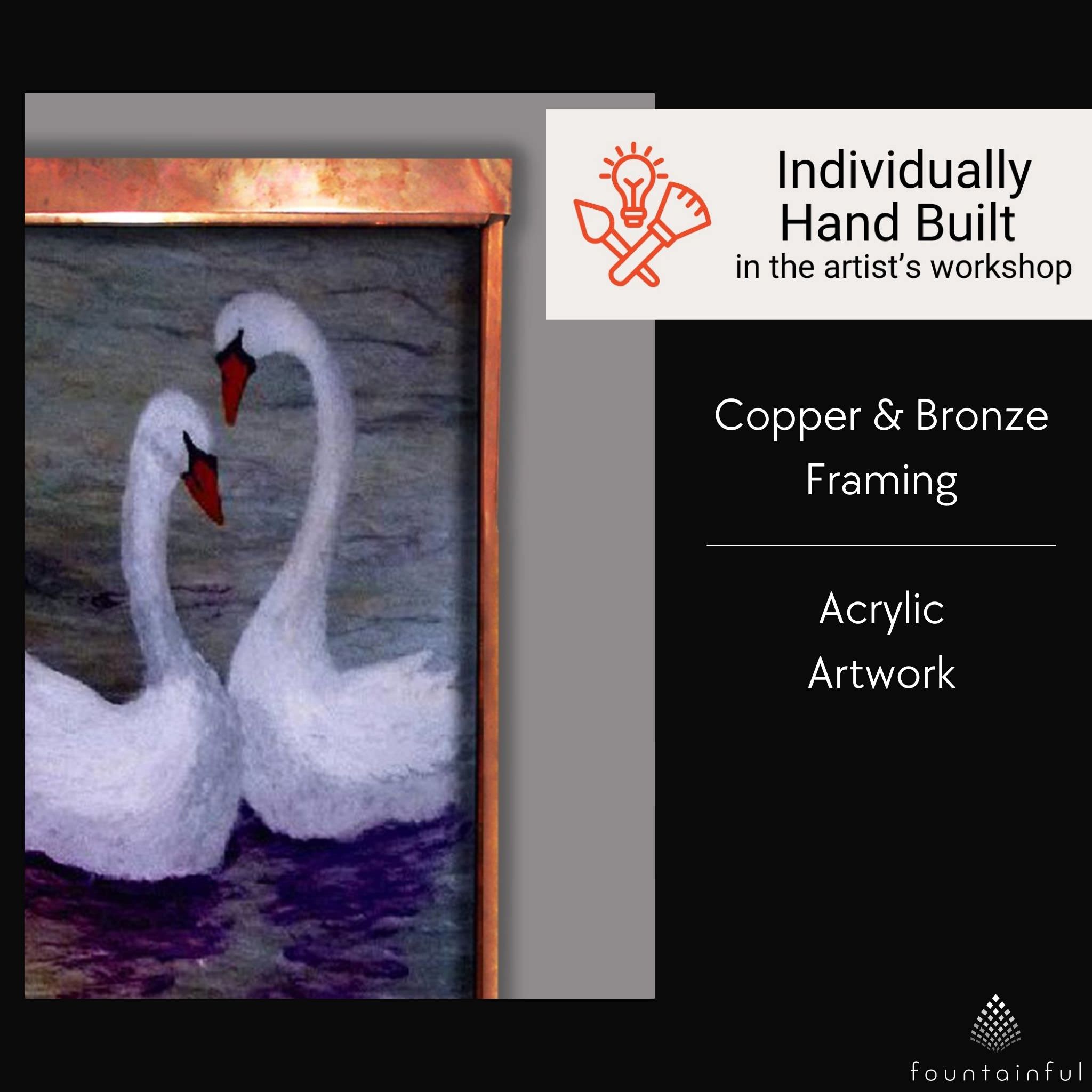 Swan Lake Wall Fountain - CHG